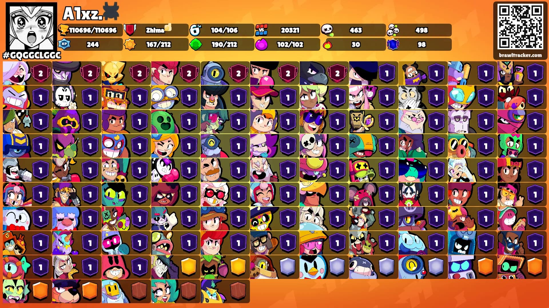 A1xz.🕷️'s Ranks