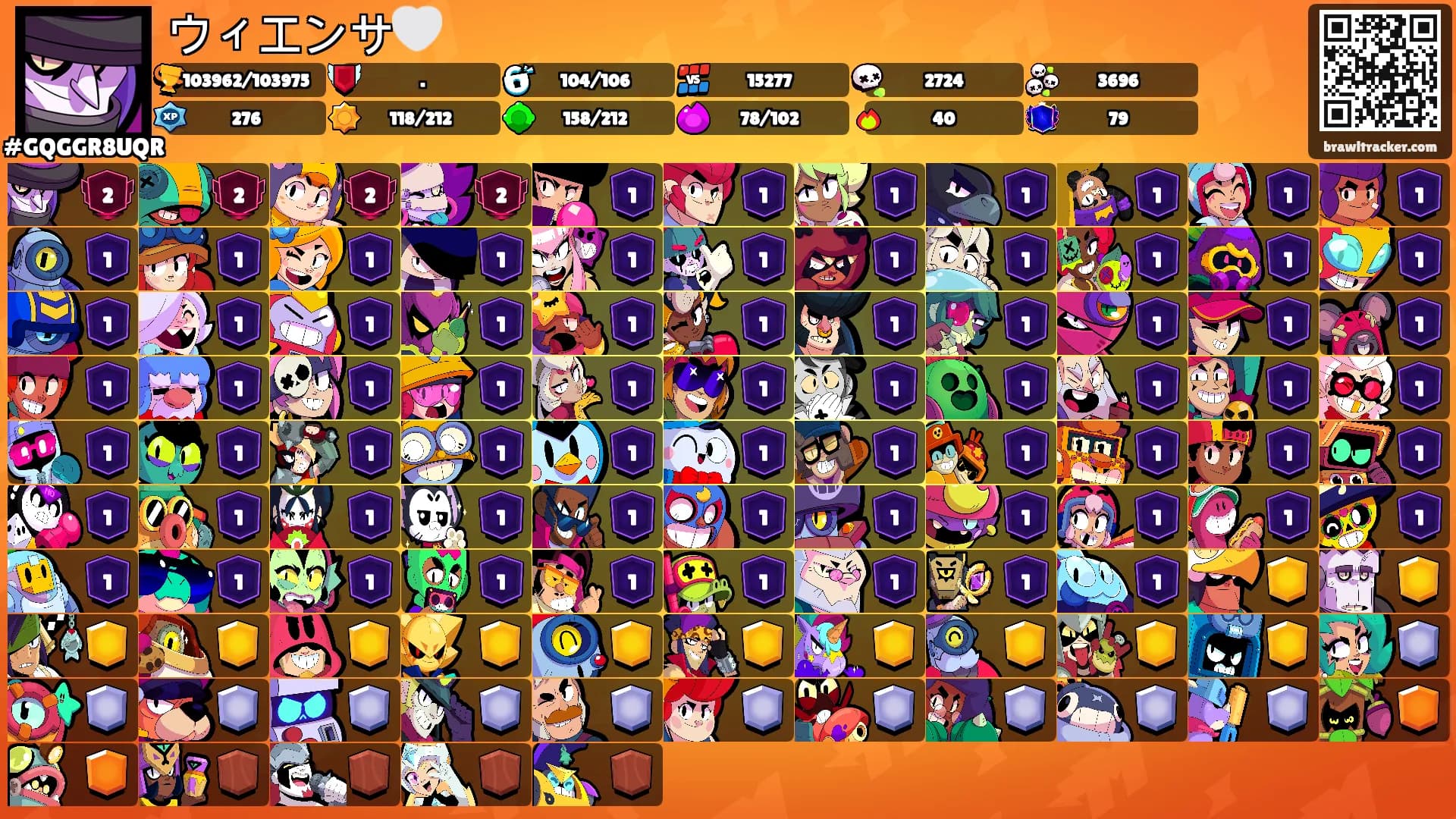 ウィエンサ🤍's Ranks