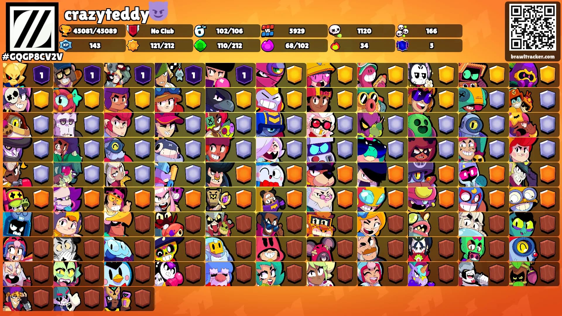 crazyteddy😈's Ranks