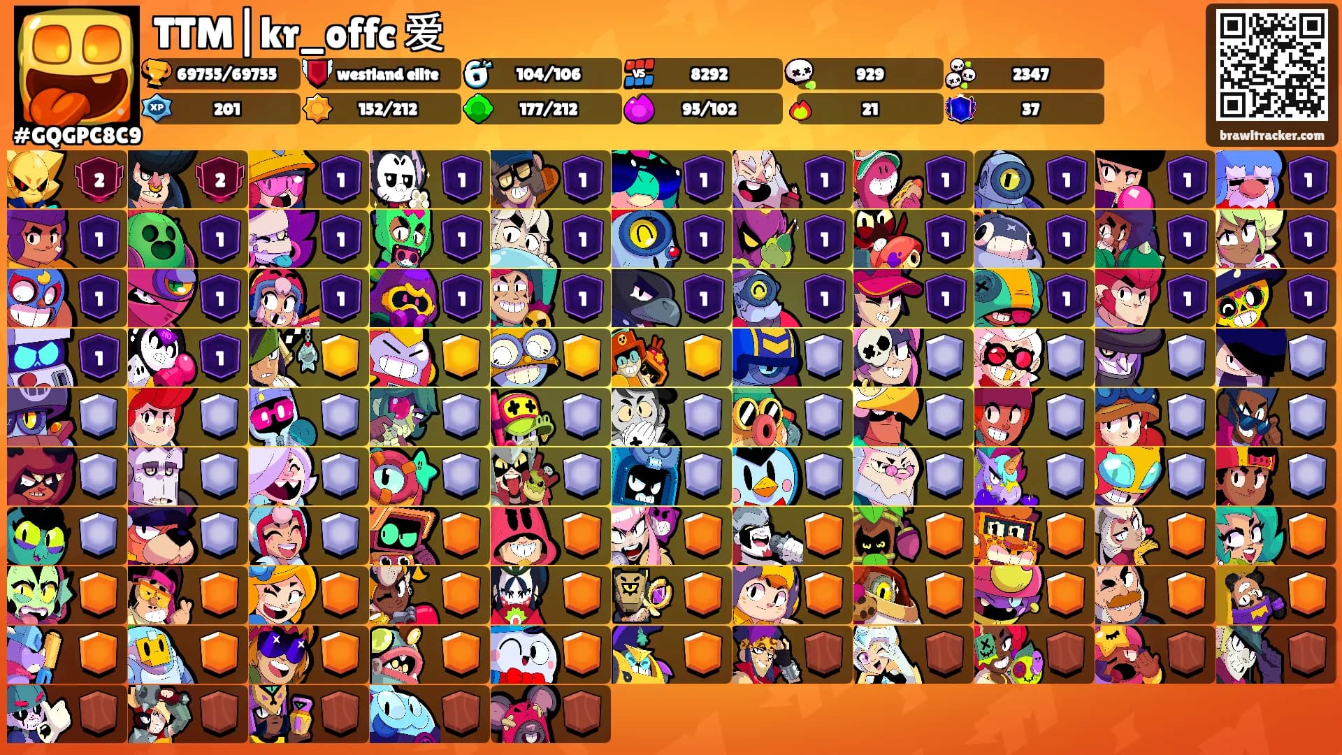 TTM|kr_offc 爱's Ranks