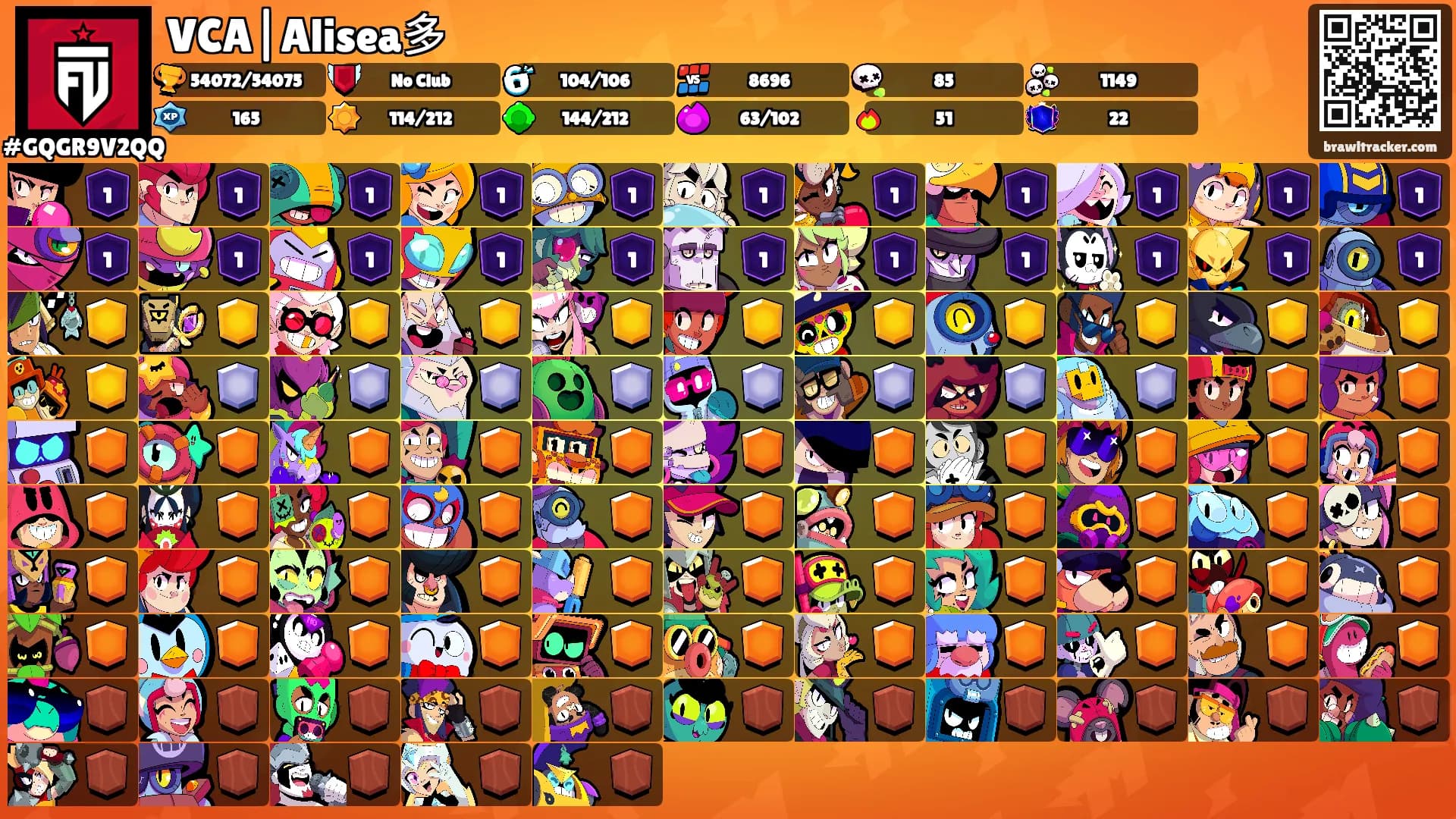 VCA|Alisea多's Ranks