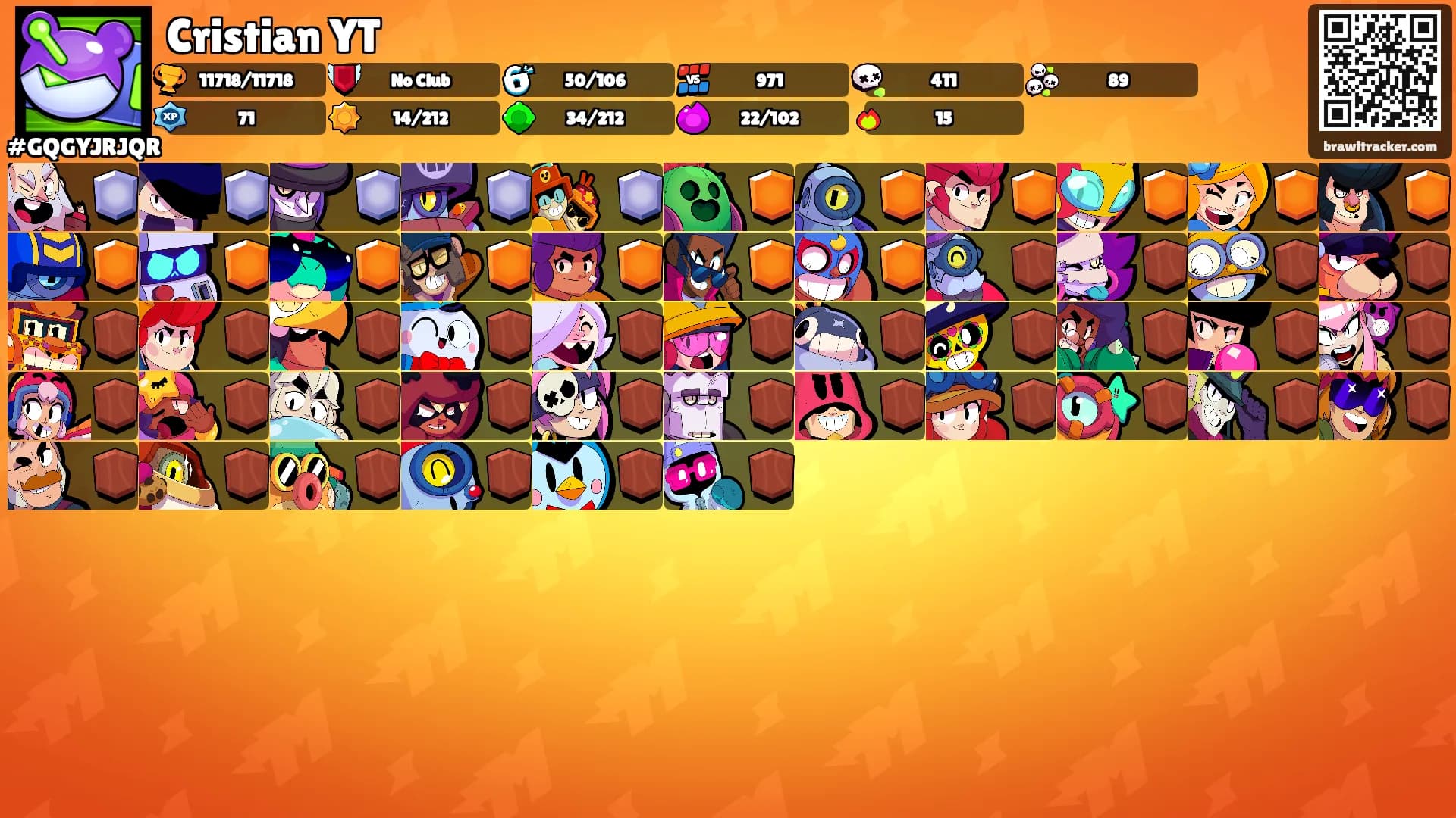 Cristian YT's Ranks