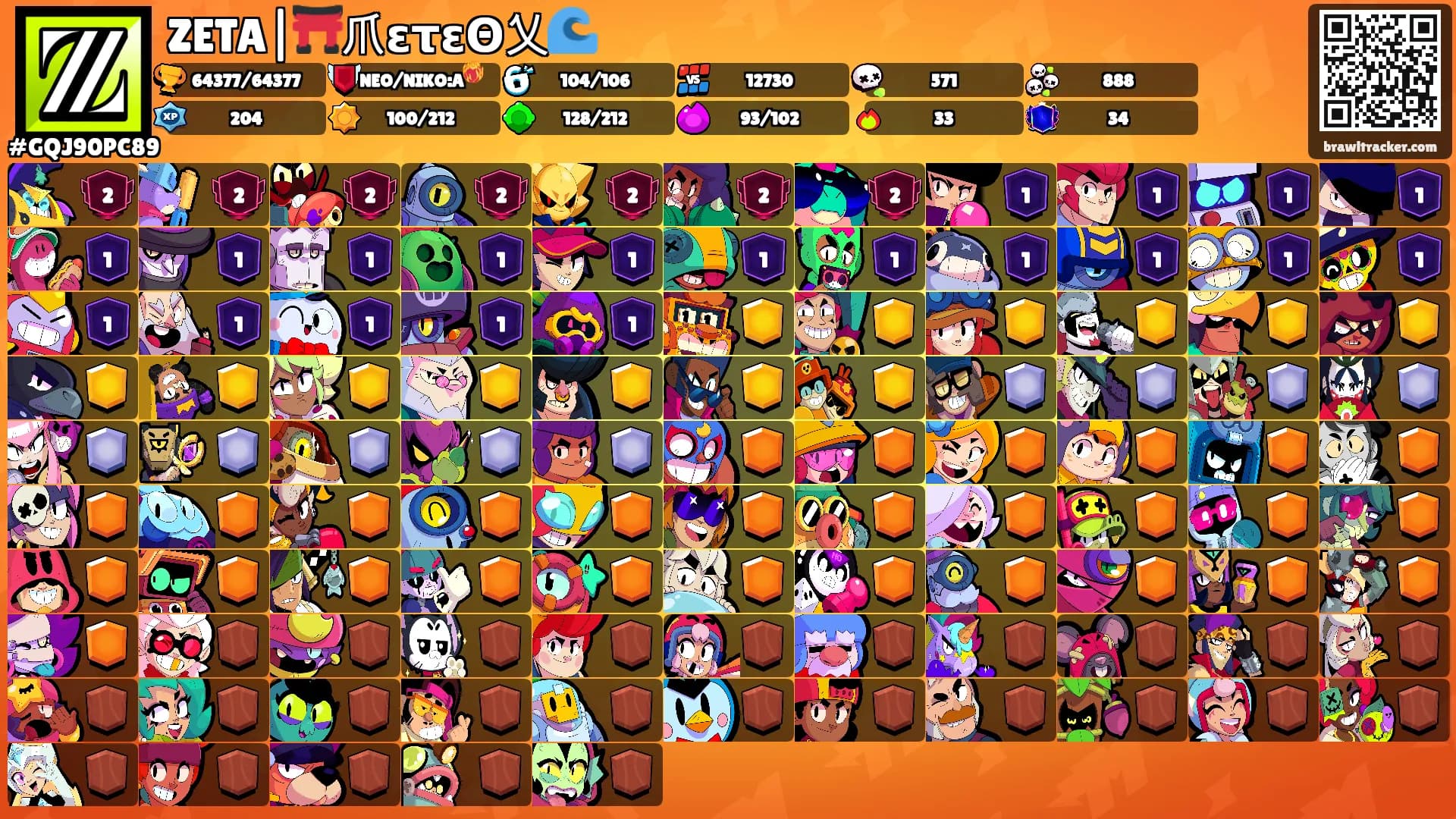 ZETA|⛩️爪ετεΘ乂🌊's Ranks