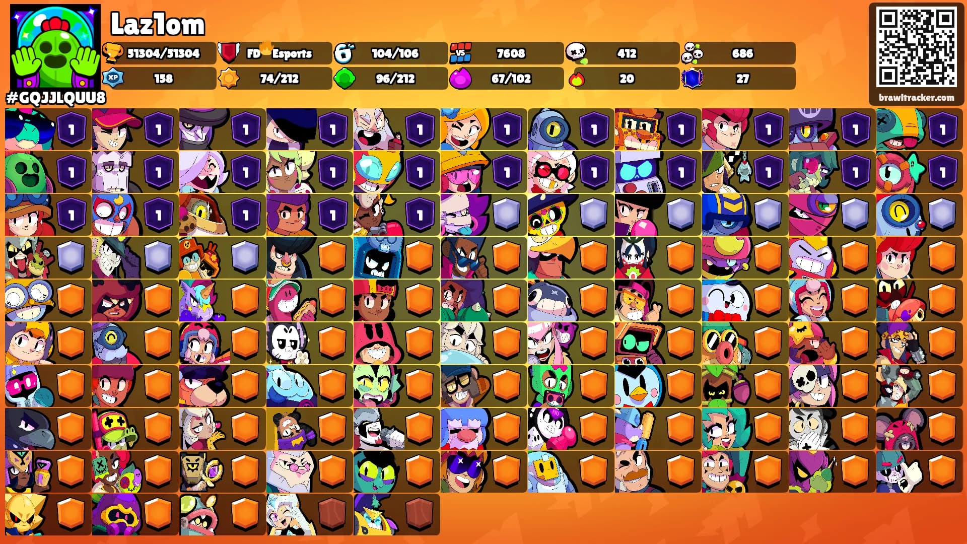 Laz1om's Ranks