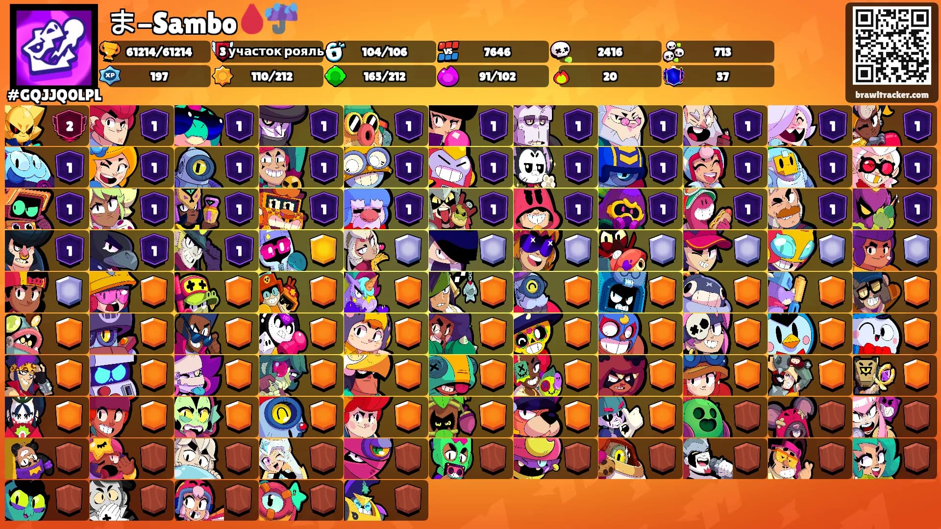 ま-Sambo🩸☔'s Ranks