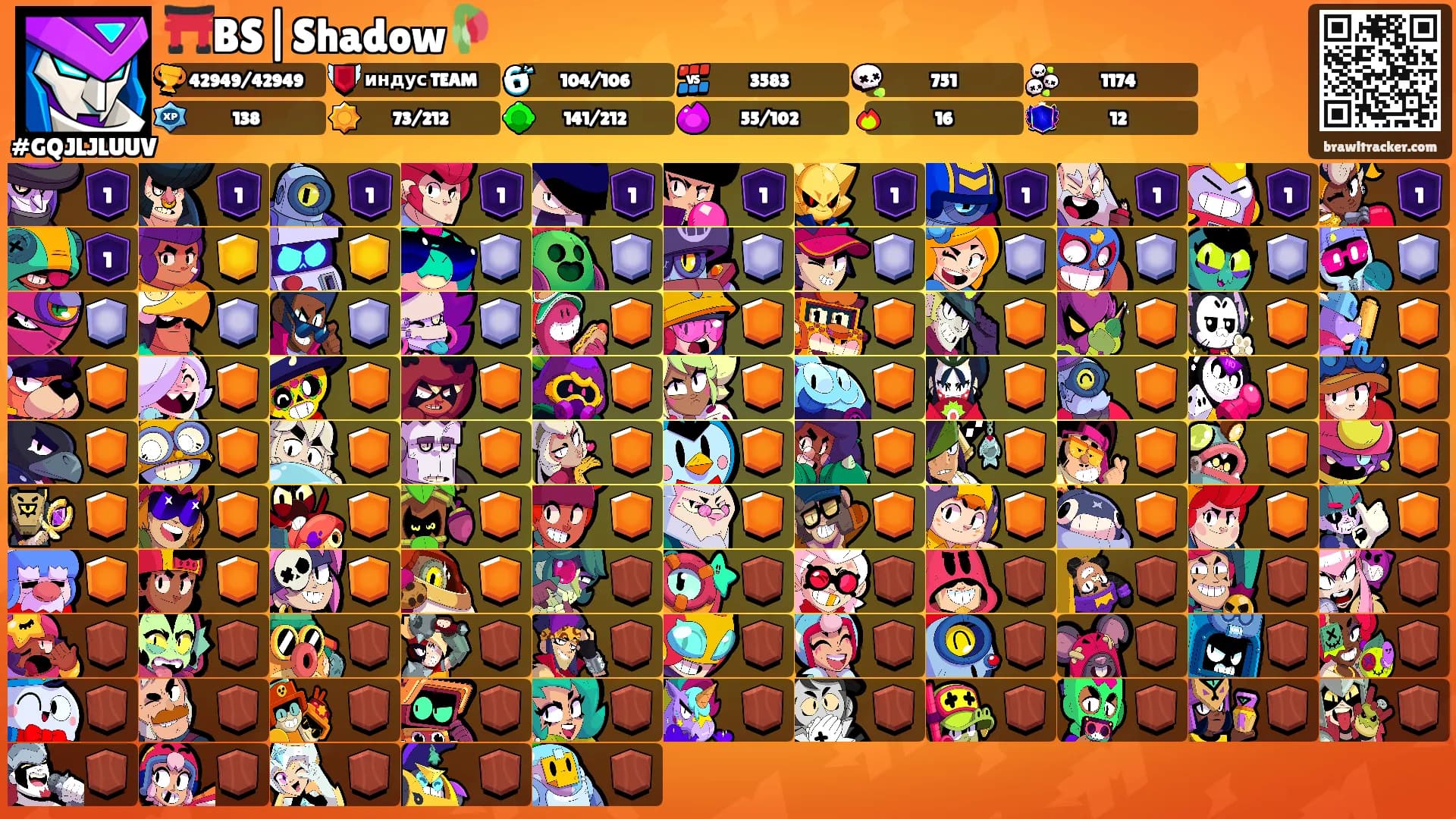 ⛩️BS|Shadow🥀's Ranks