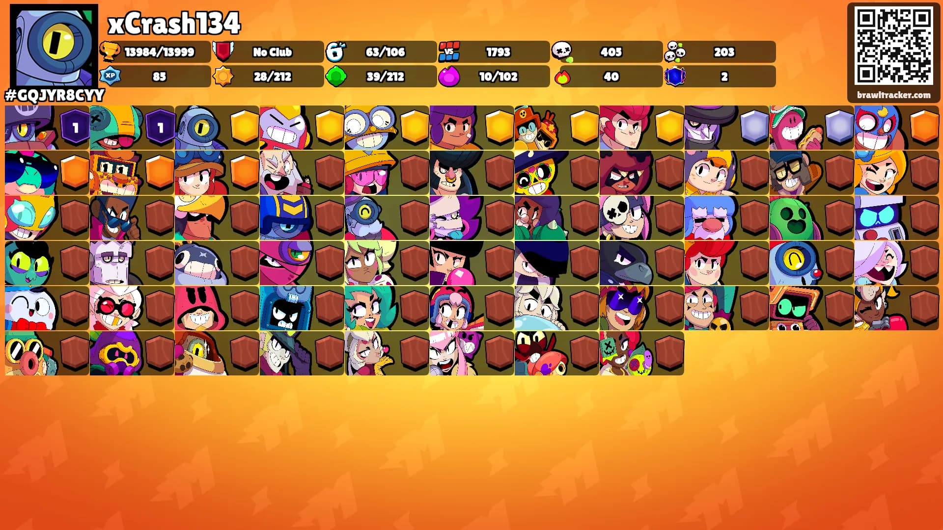 xCrash134's Ranks