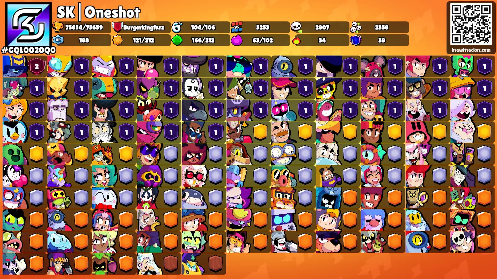 SK|Oneshot's Ranks