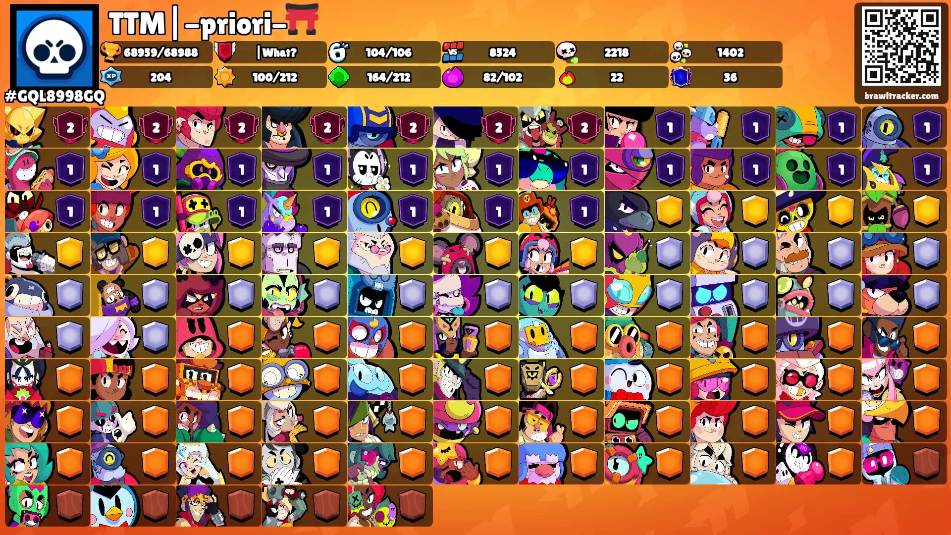 TTM|-priori-⛩️'s Ranks