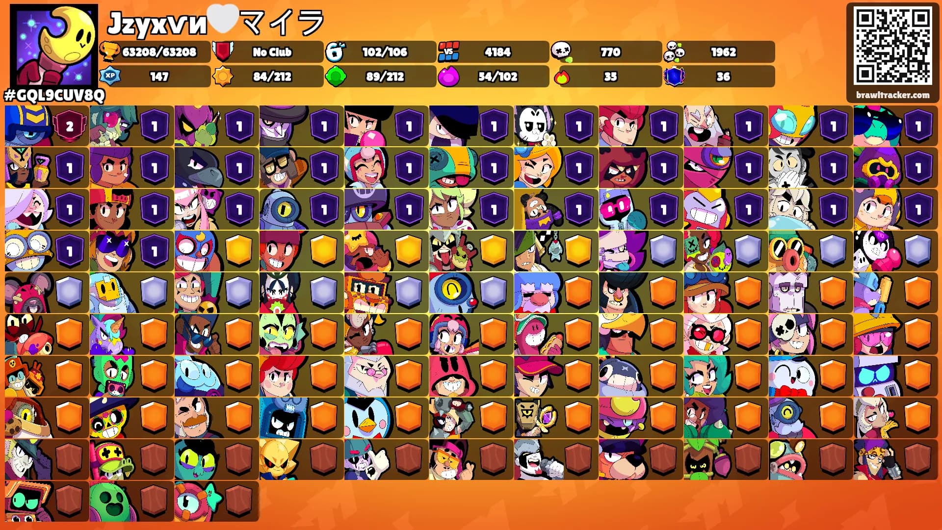 Jzyxѵи🤍マイラ's Ranks