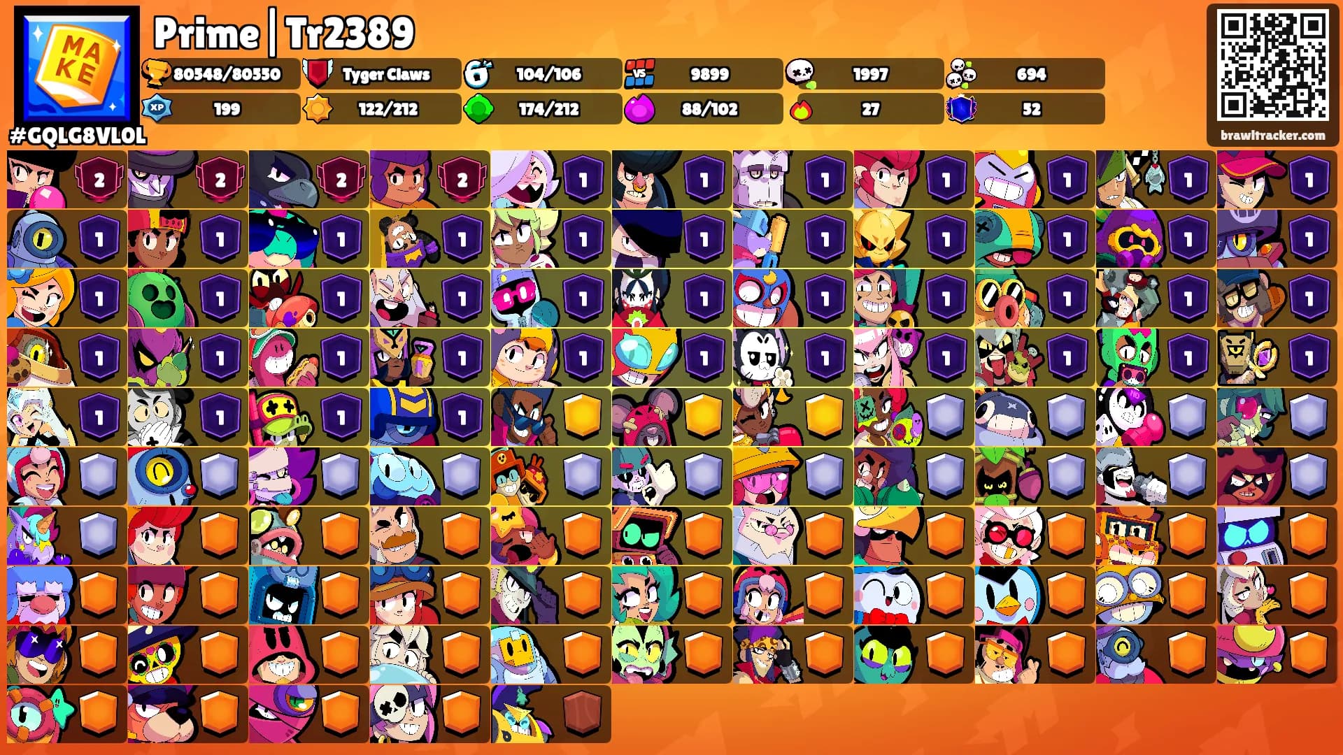 Prime|Tr2389's Ranks