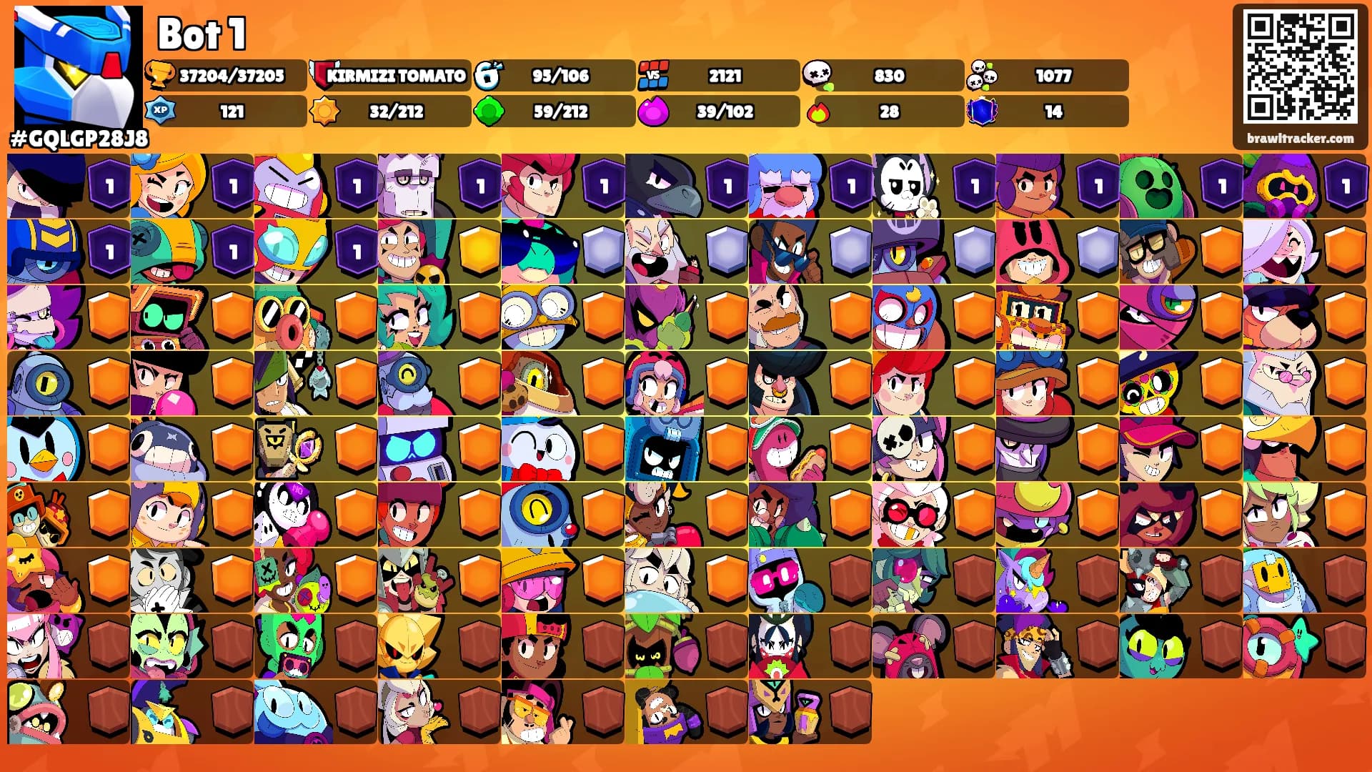Bot 1's Ranks