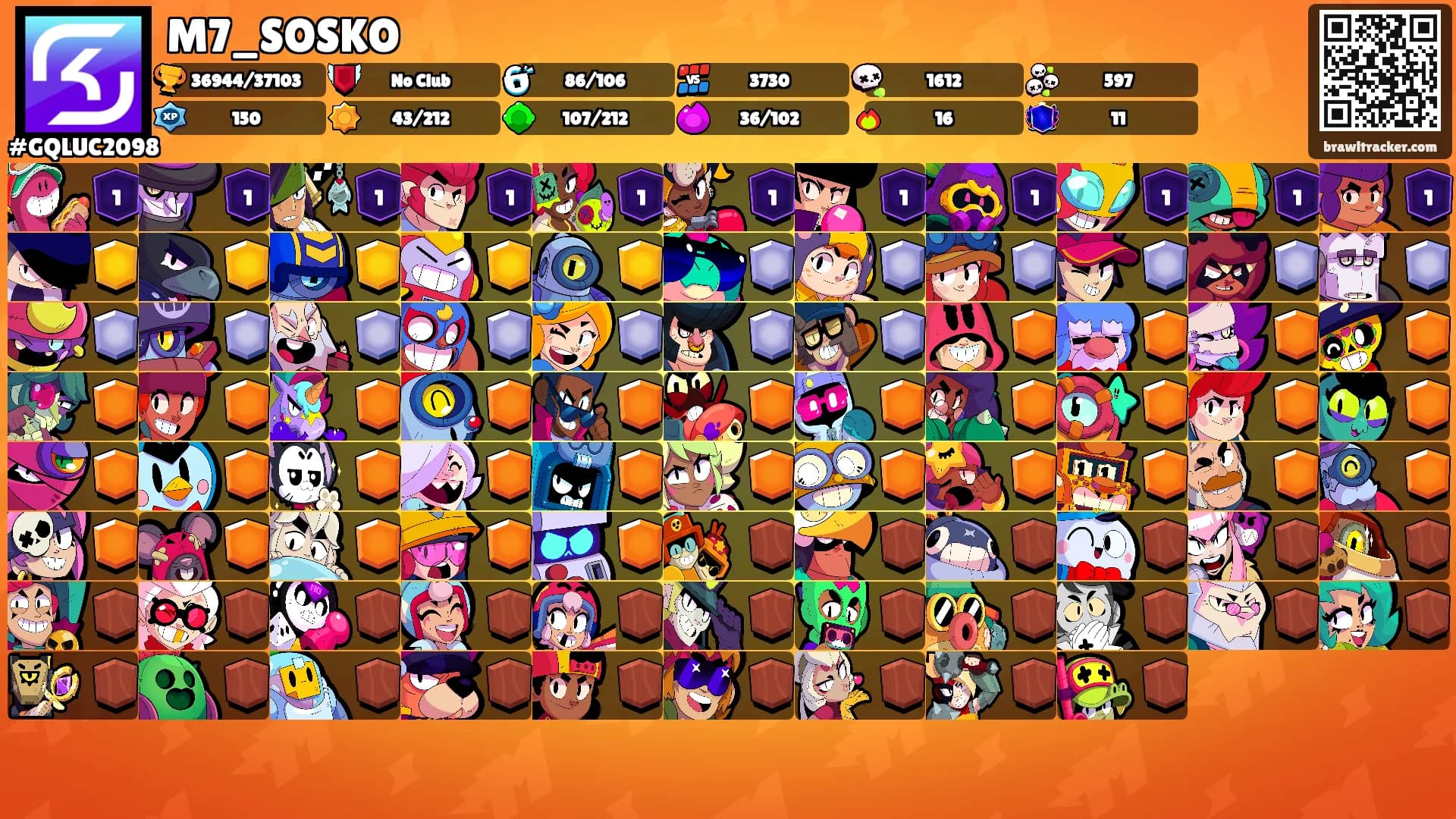M7_SOSKO's Ranks