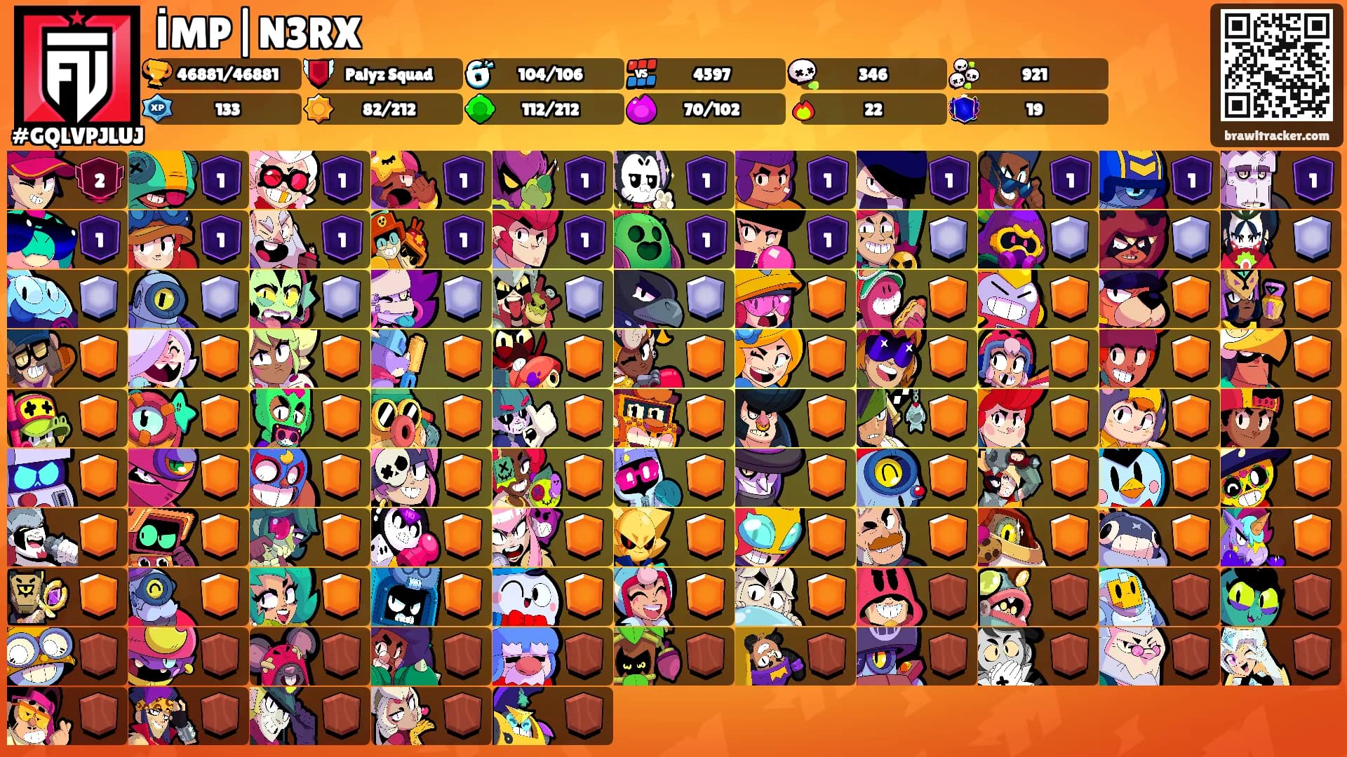 İMP|N3RX's Ranks
