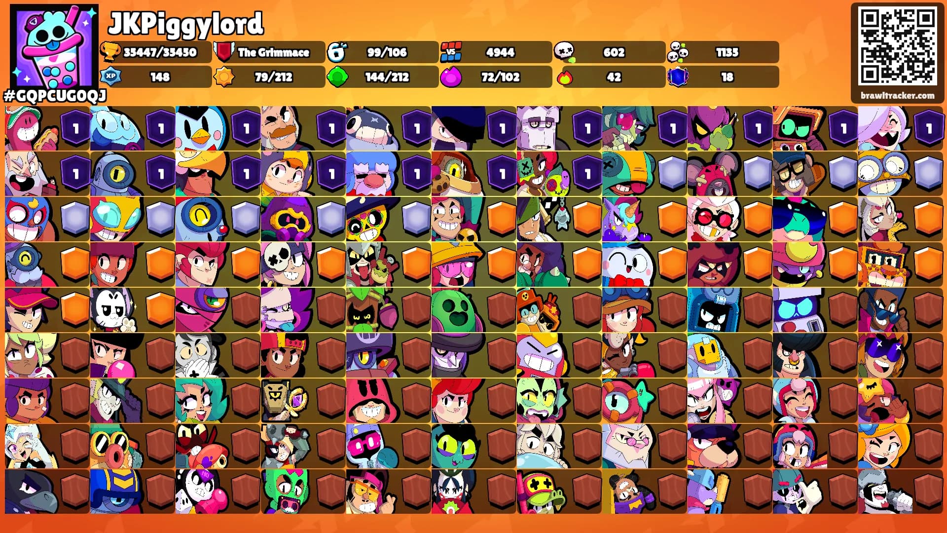 JKPiggylord's Ranks