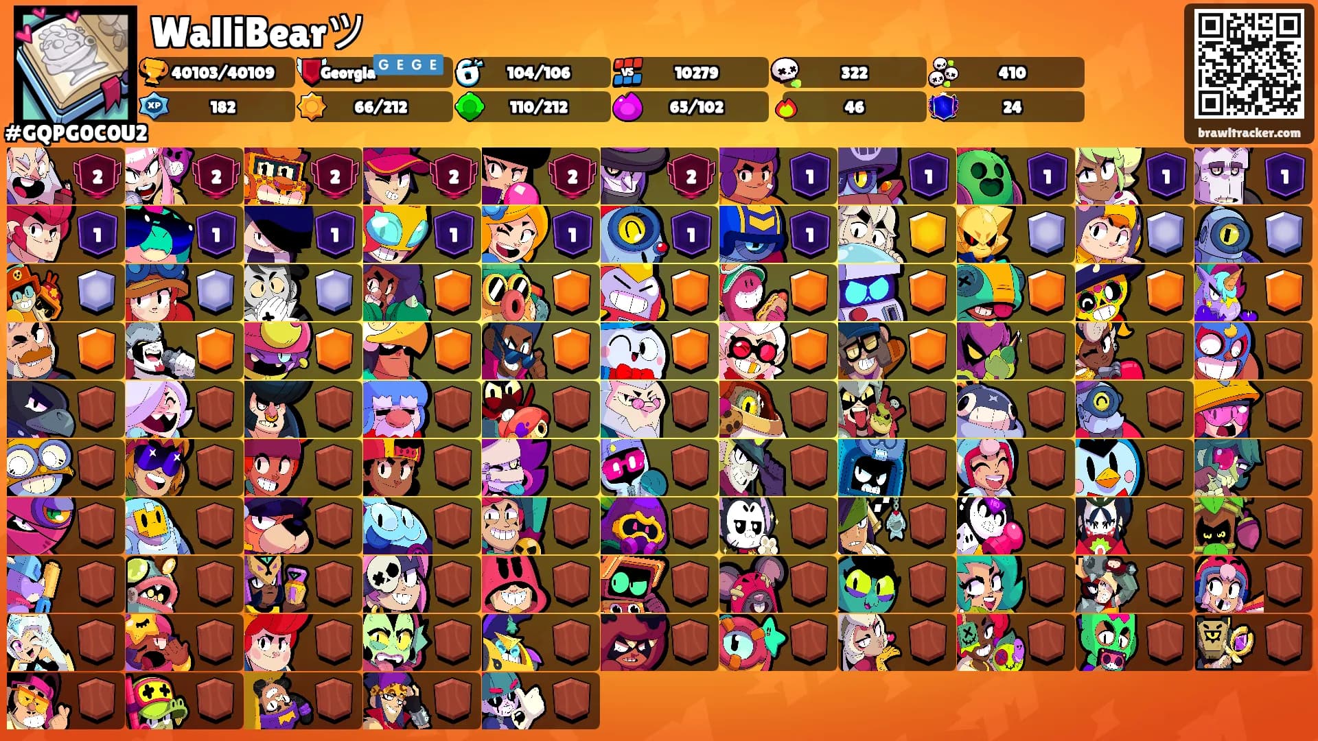 WalliBearツ's Ranks