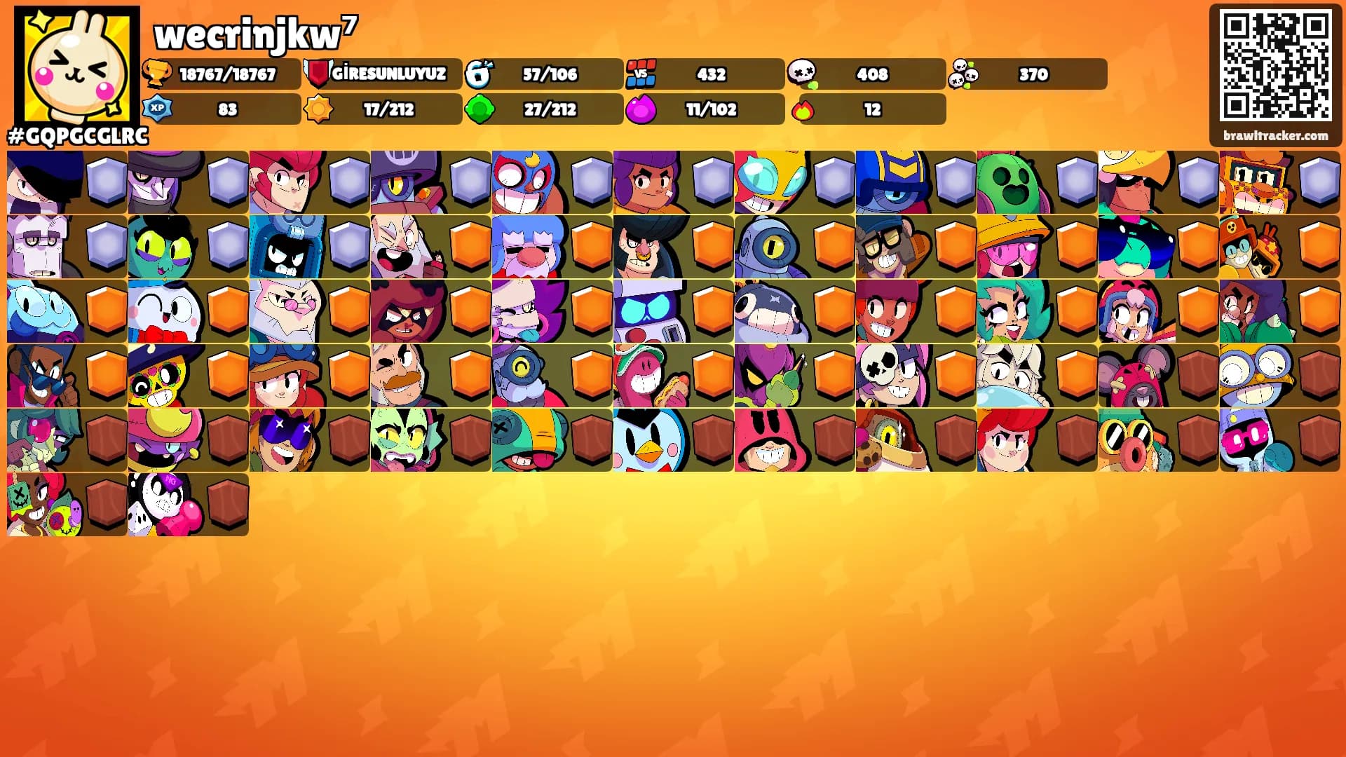 wecrinjkw⁷'s Ranks