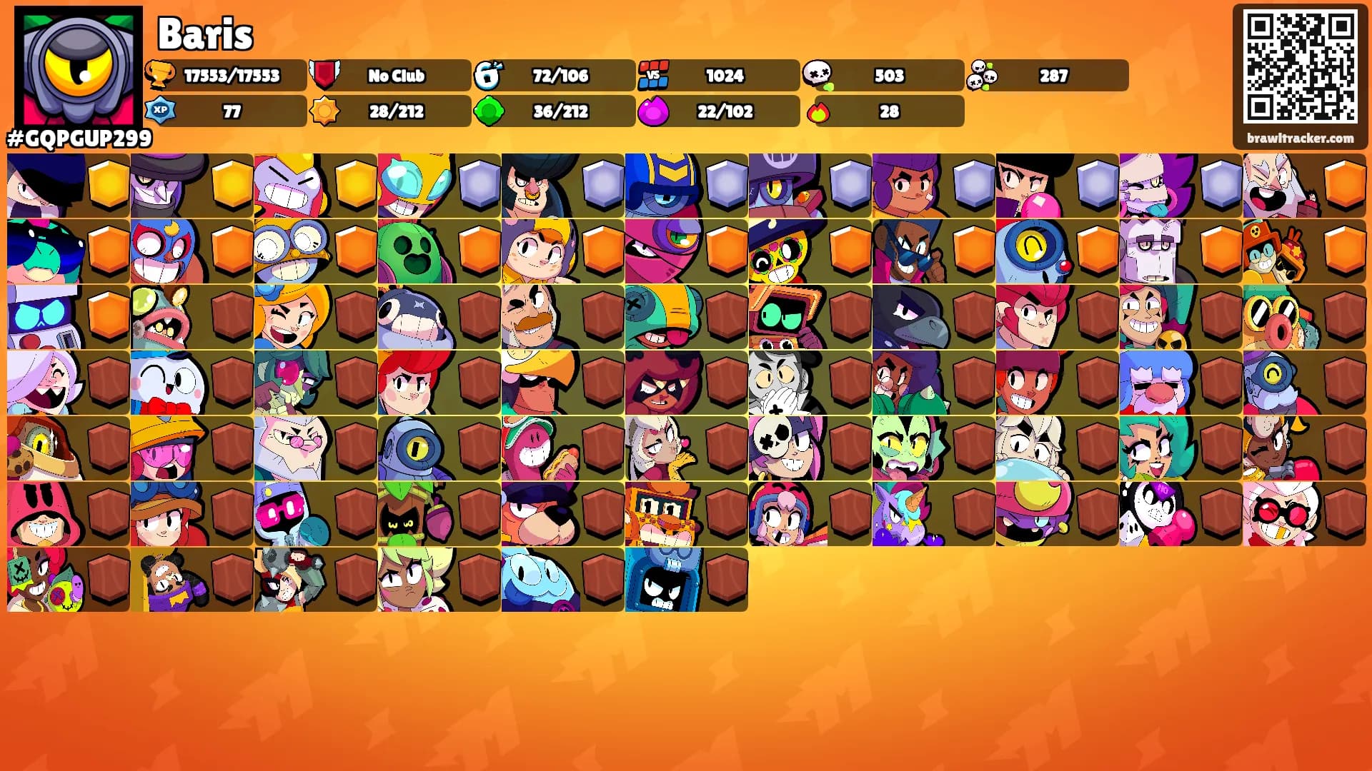 Baris's Ranks