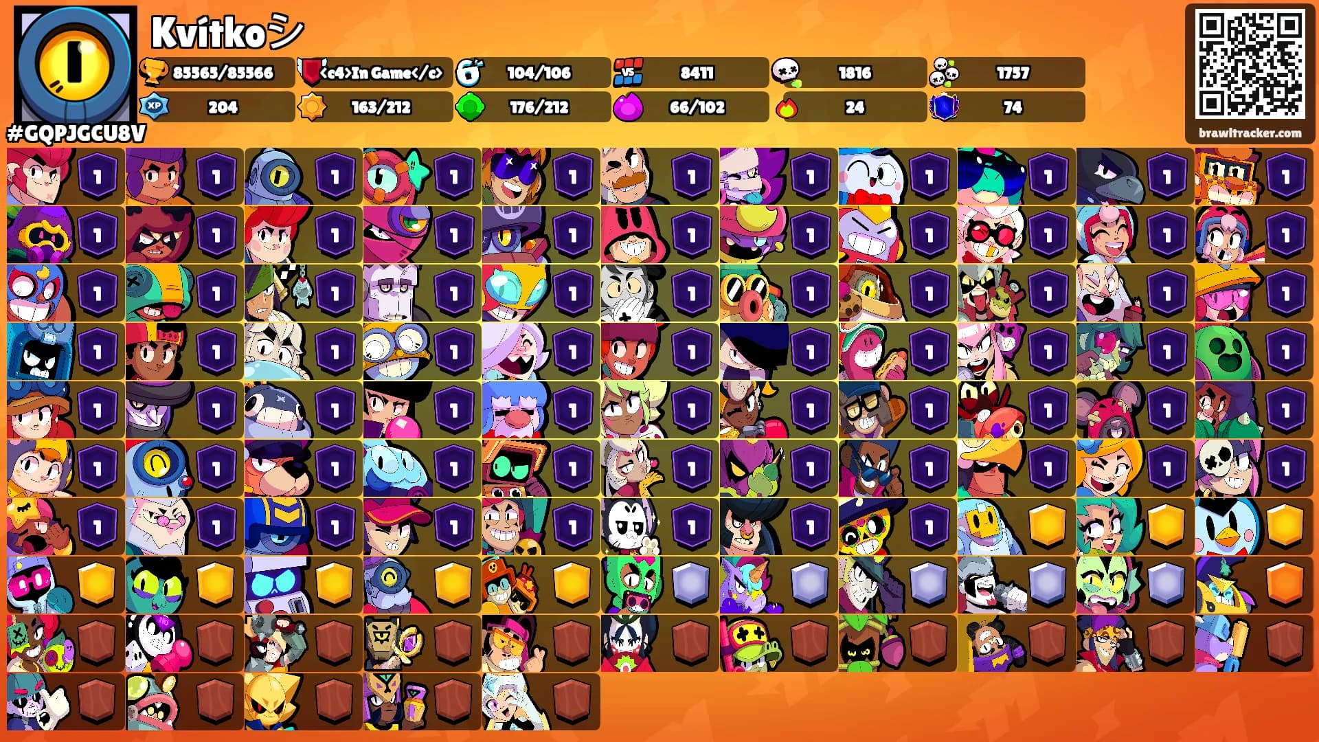 Kvítkoシ's Ranks