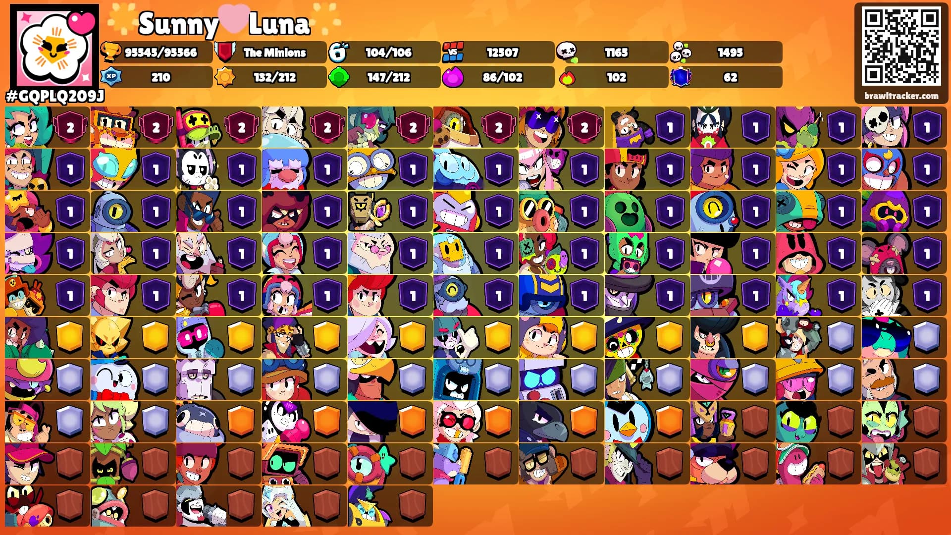 🌟Sunny🩷Luna🌟's Ranks