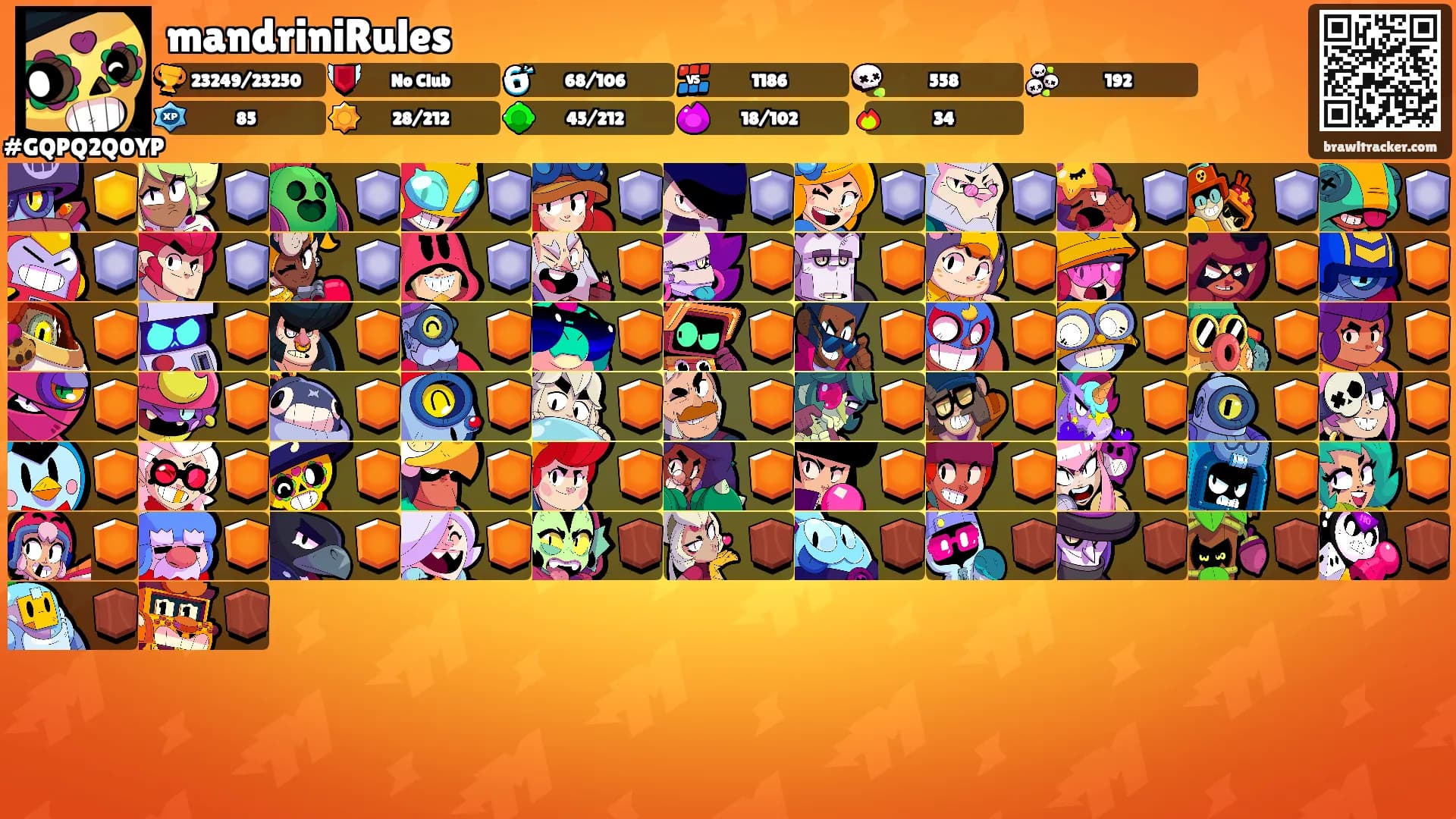 mandriniRules's Ranks
