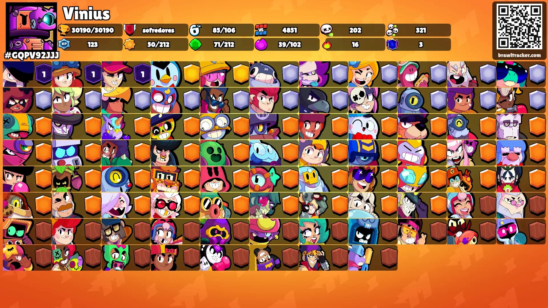 Vinius's Ranks