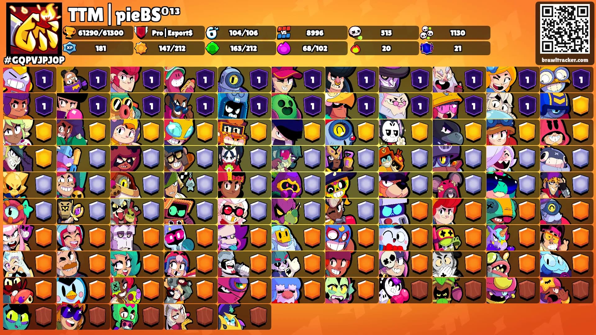 TTM|pieBS⁰¹³'s Ranks