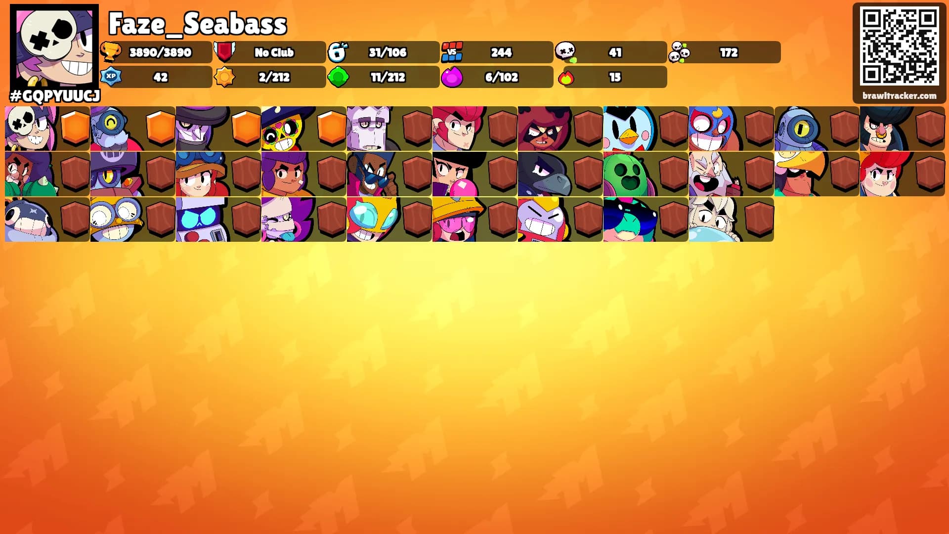 Faze_Seabass's Ranks