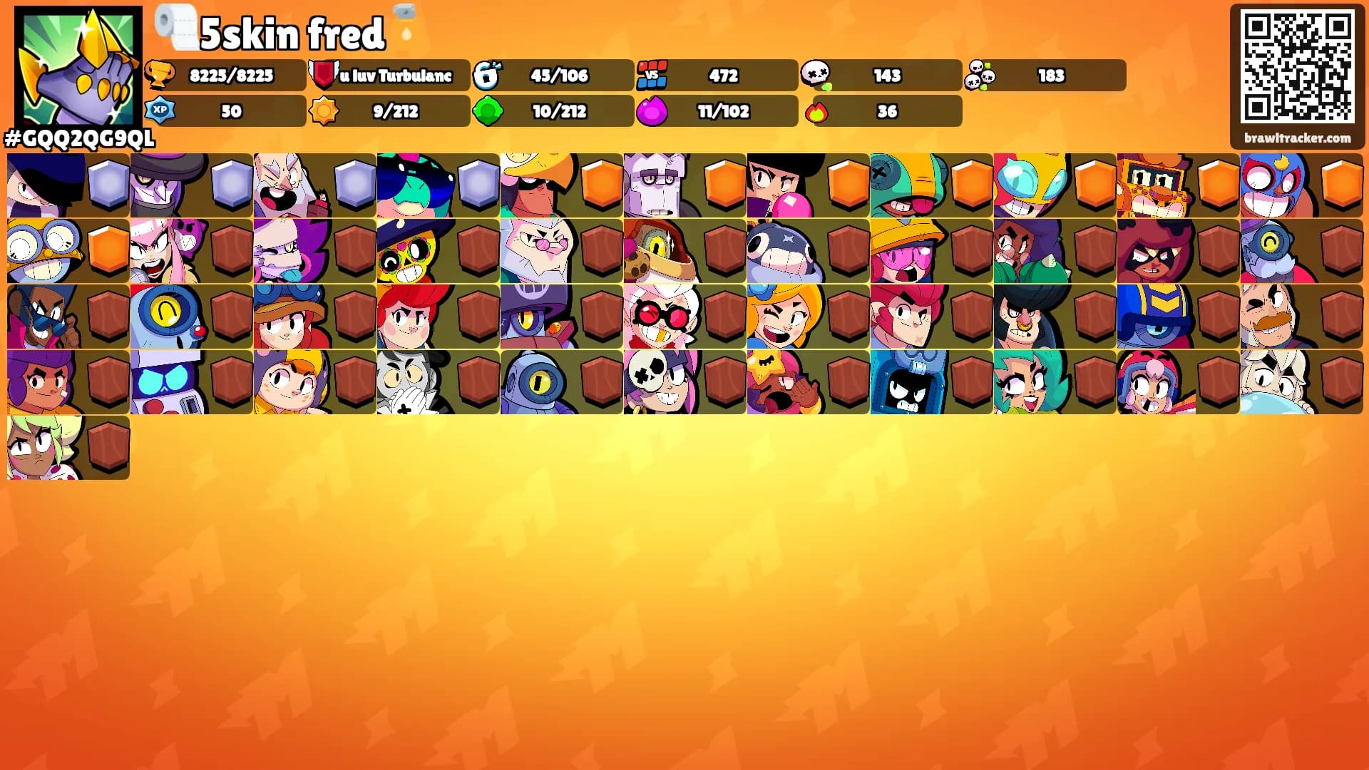 🧻5skin fred🧴's Ranks