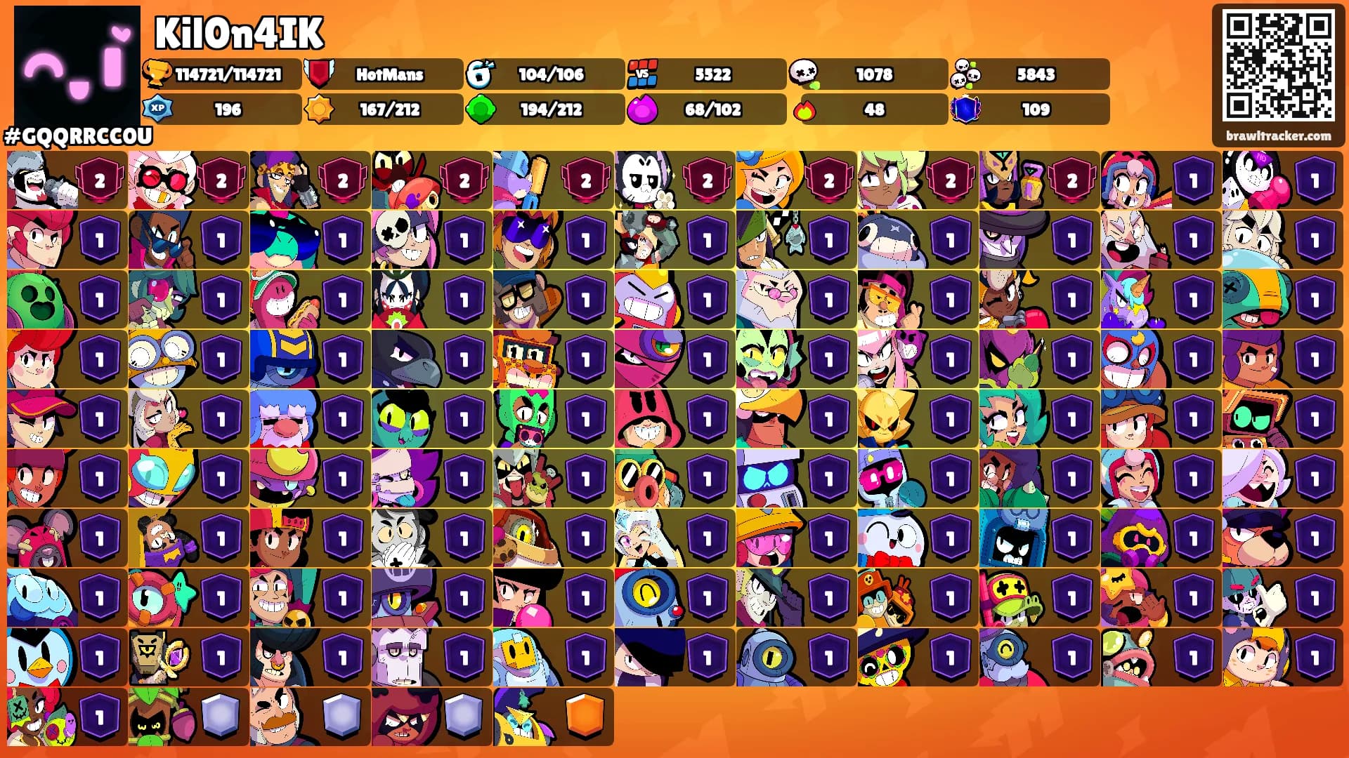 Kil0n4IK's Ranks