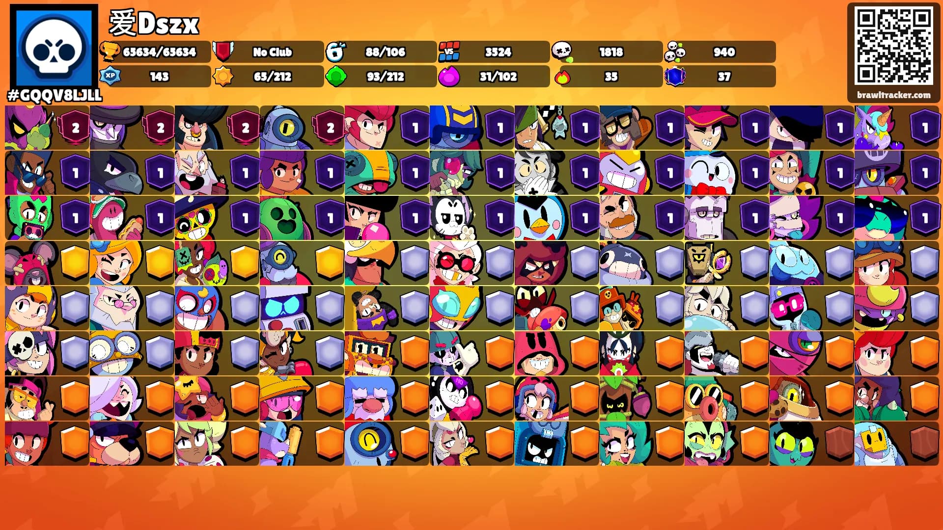 爱Dszx's Ranks