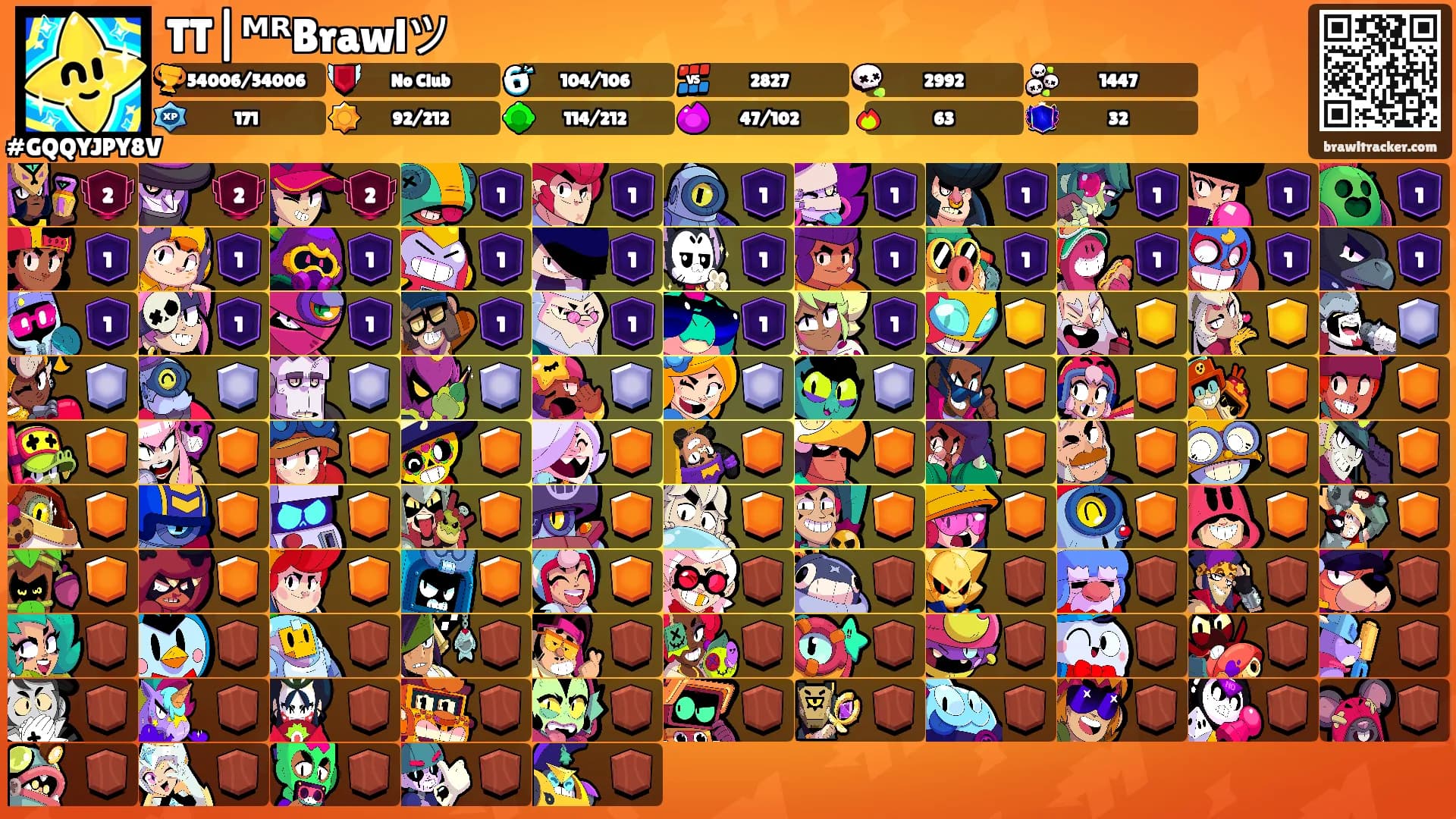 TT|ᴹᴿBrawlツ's Ranks