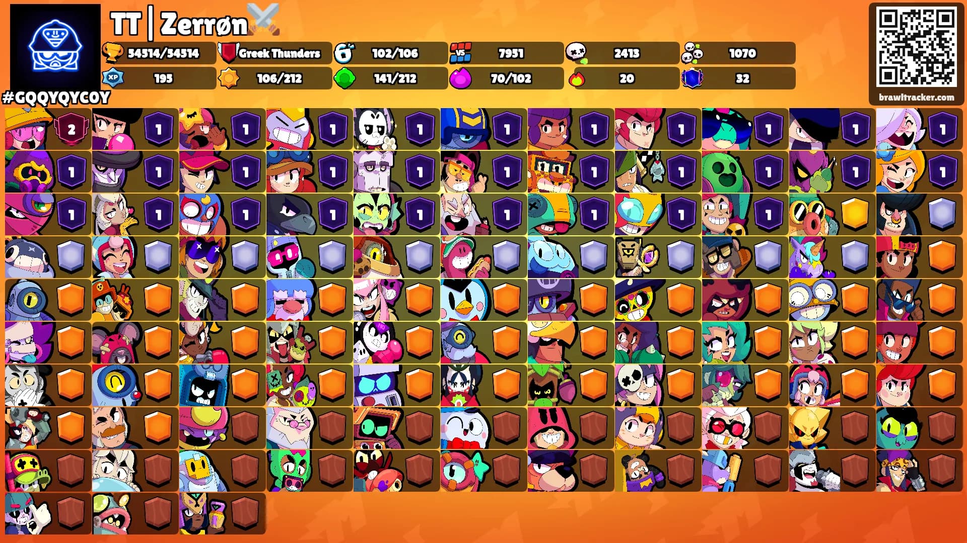 TT|Zerrøn⚔️'s Ranks