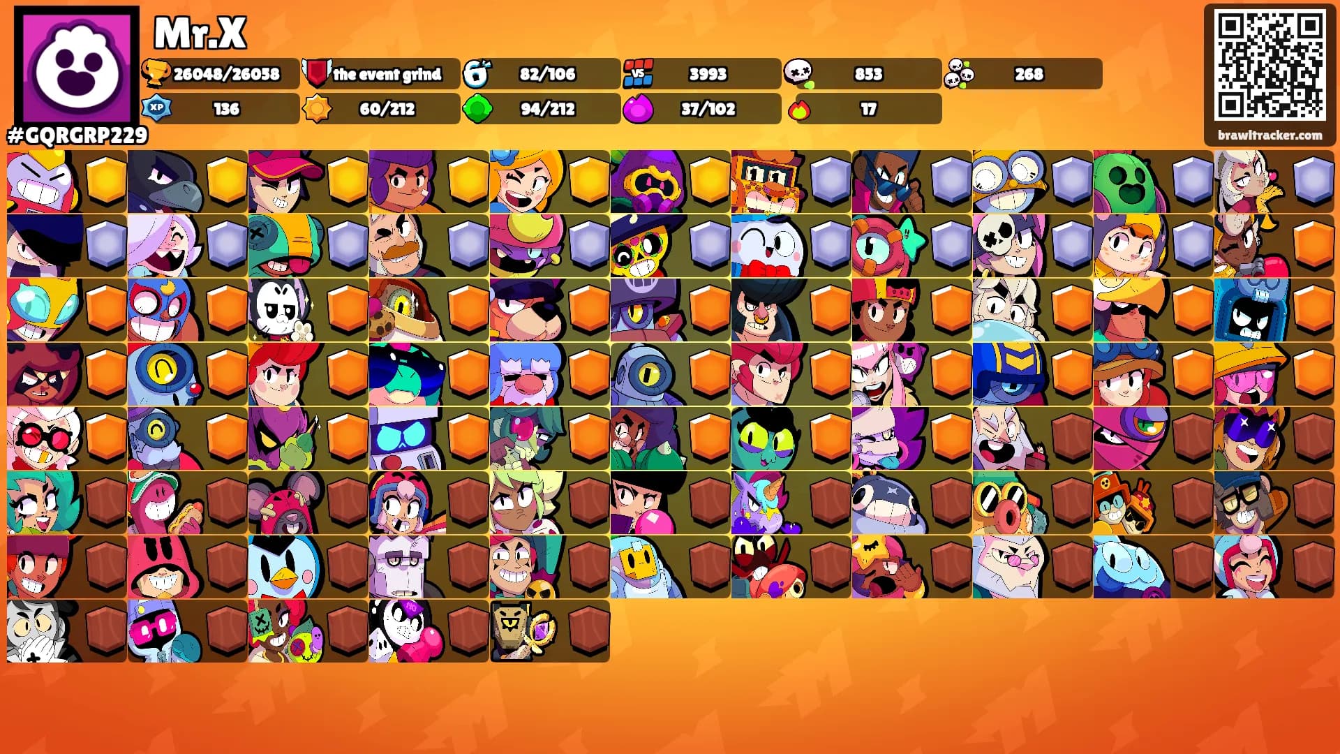 Mr.X's Ranks