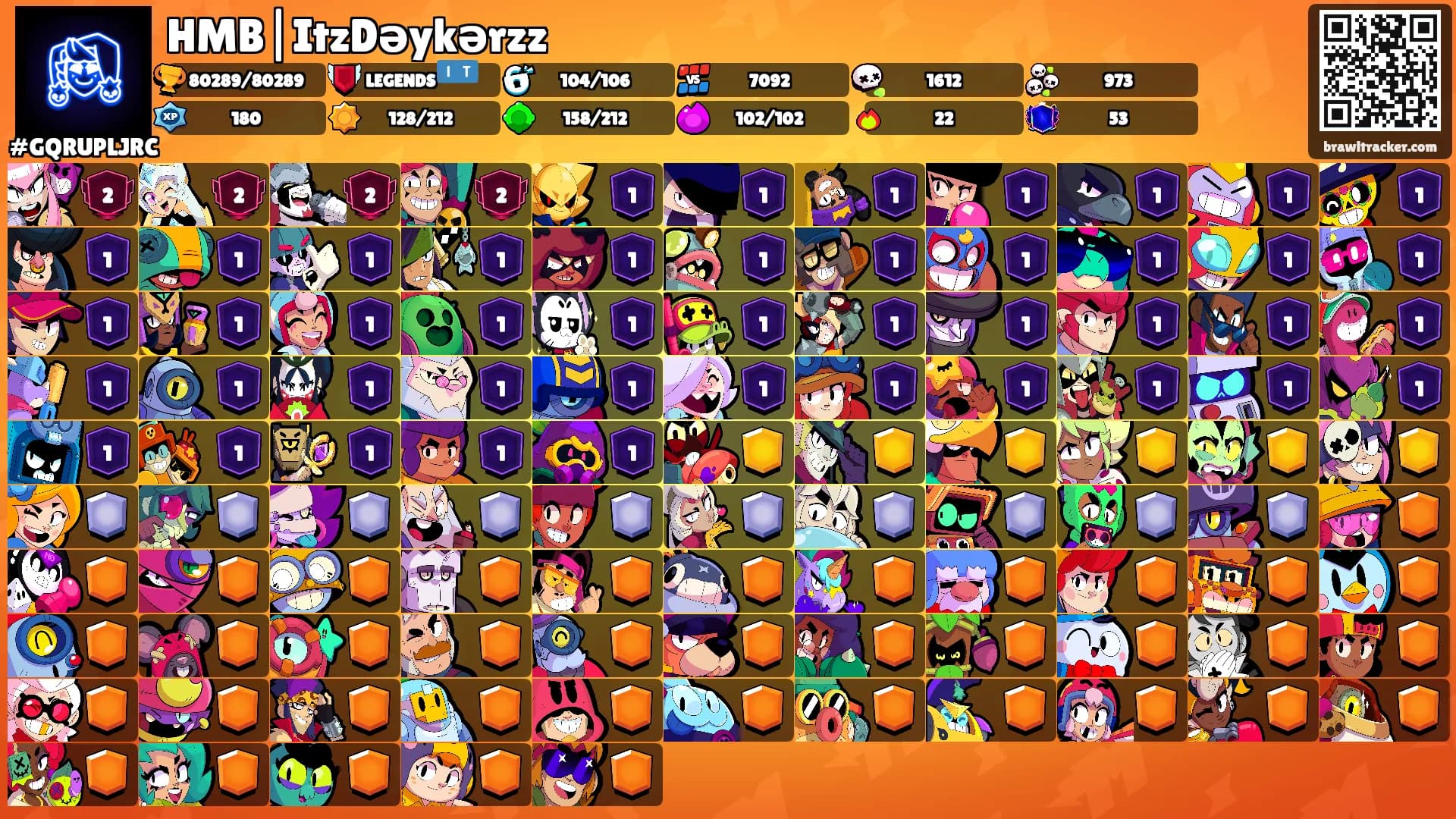 HMB|ItzDəykərzz's Ranks