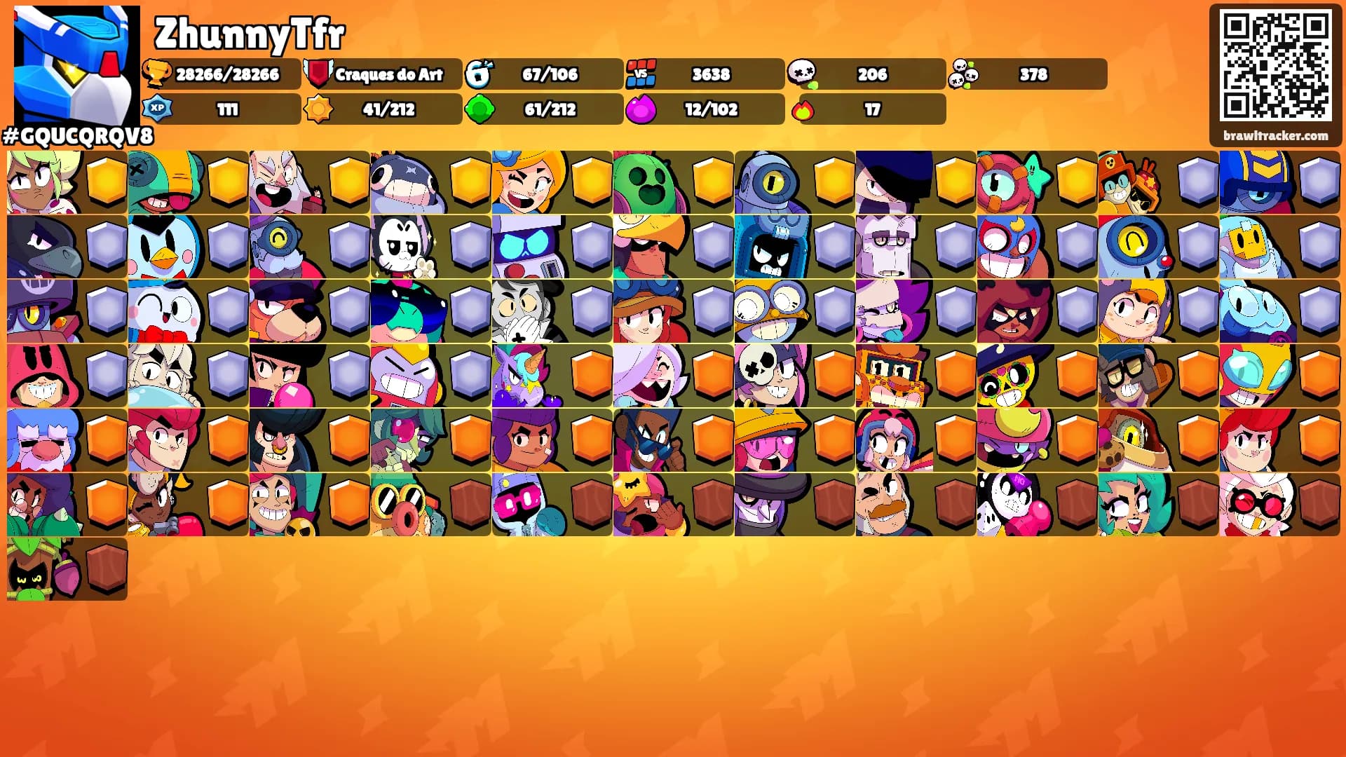 ZhunnyTfr's Ranks