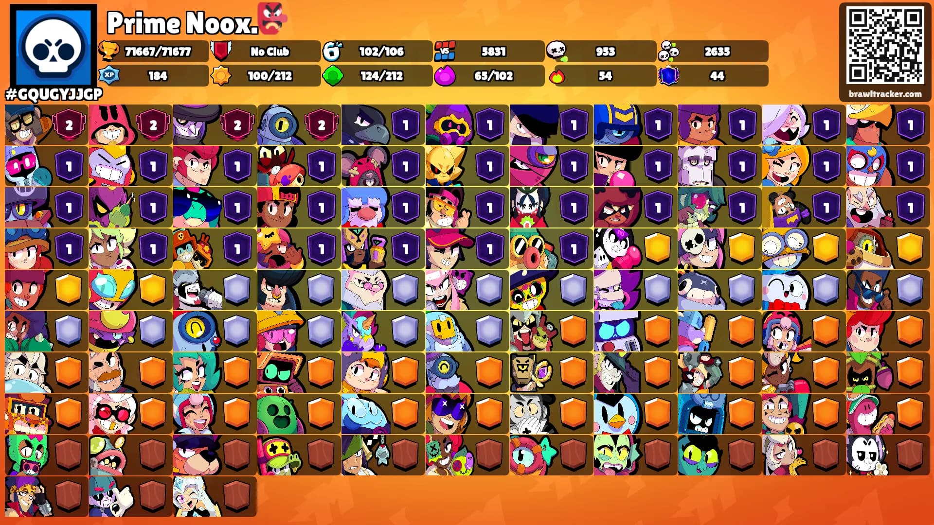Prime Noox.👺's Ranks