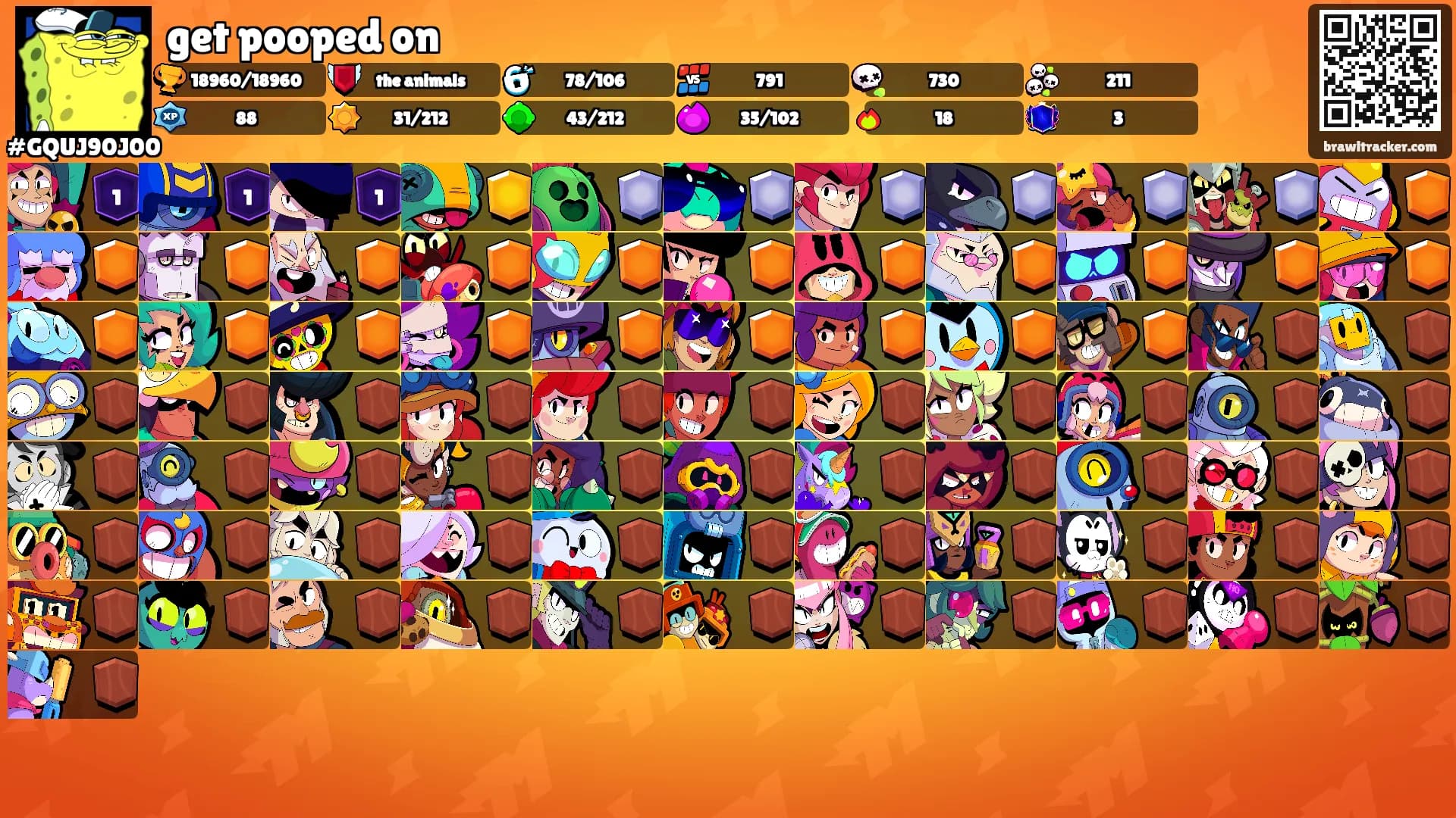 get pooped on's Ranks