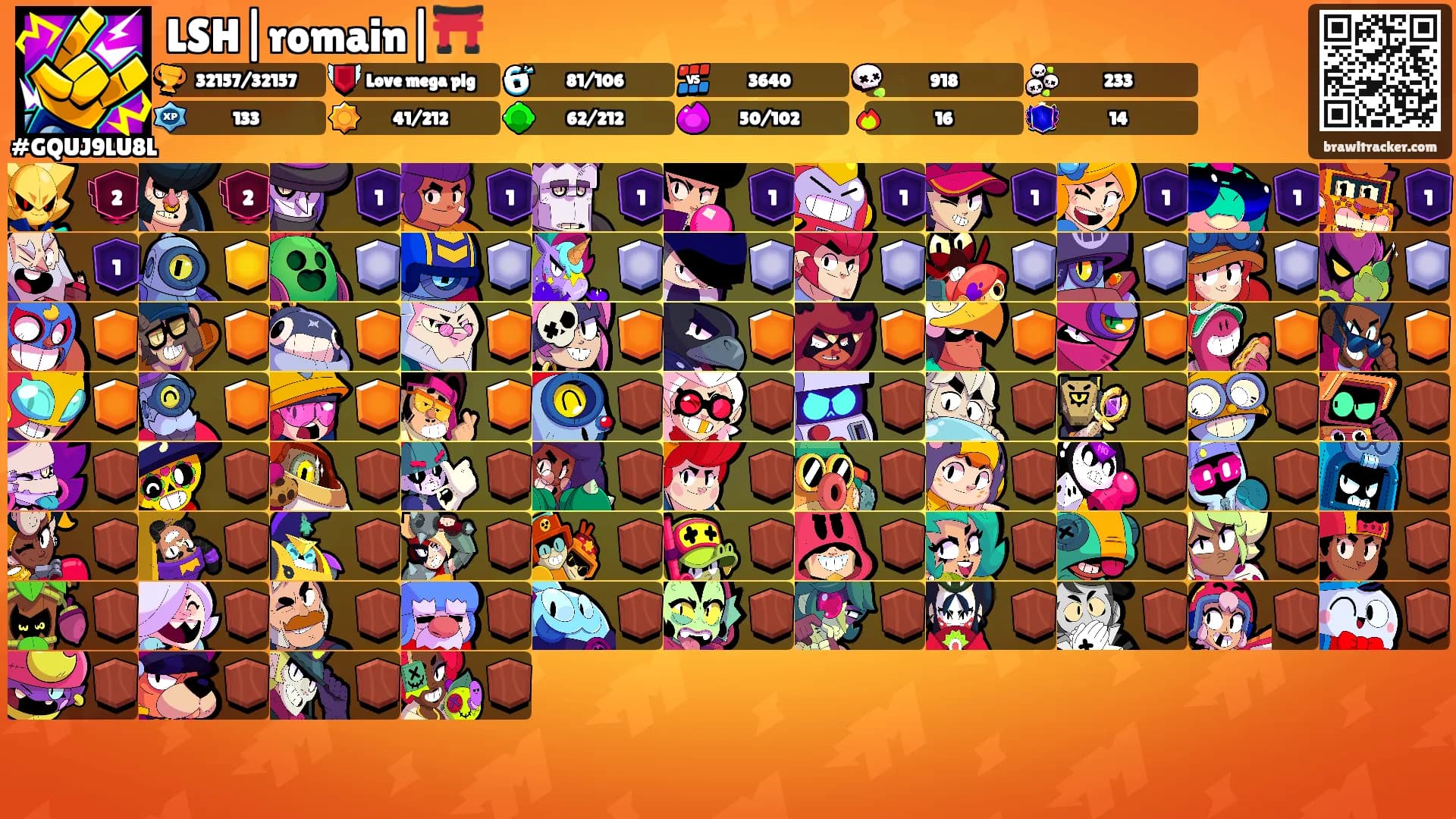 LSH|romain|⛩️'s Ranks