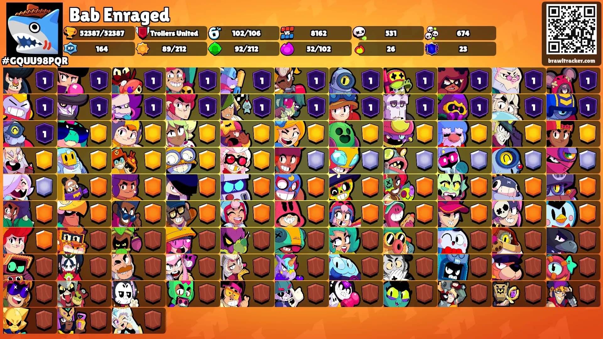 Bab Enraged's Ranks