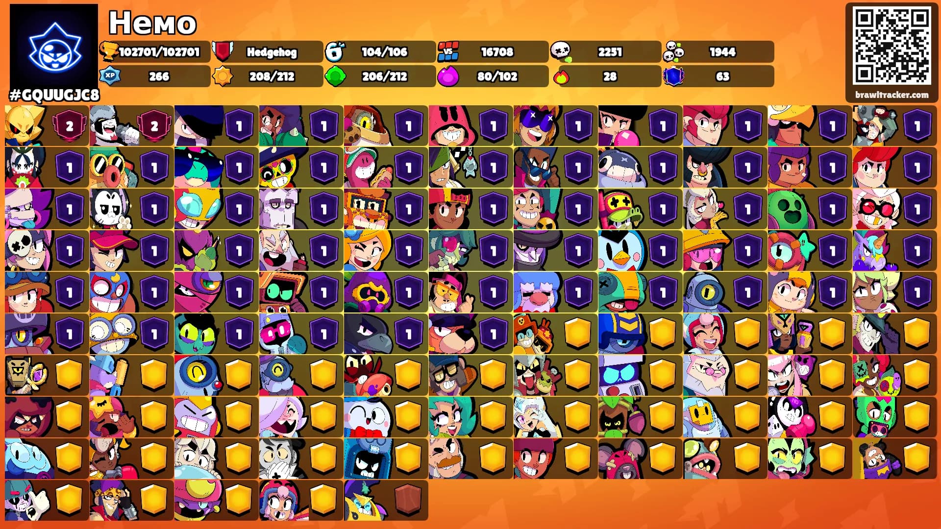 Немо's Ranks
