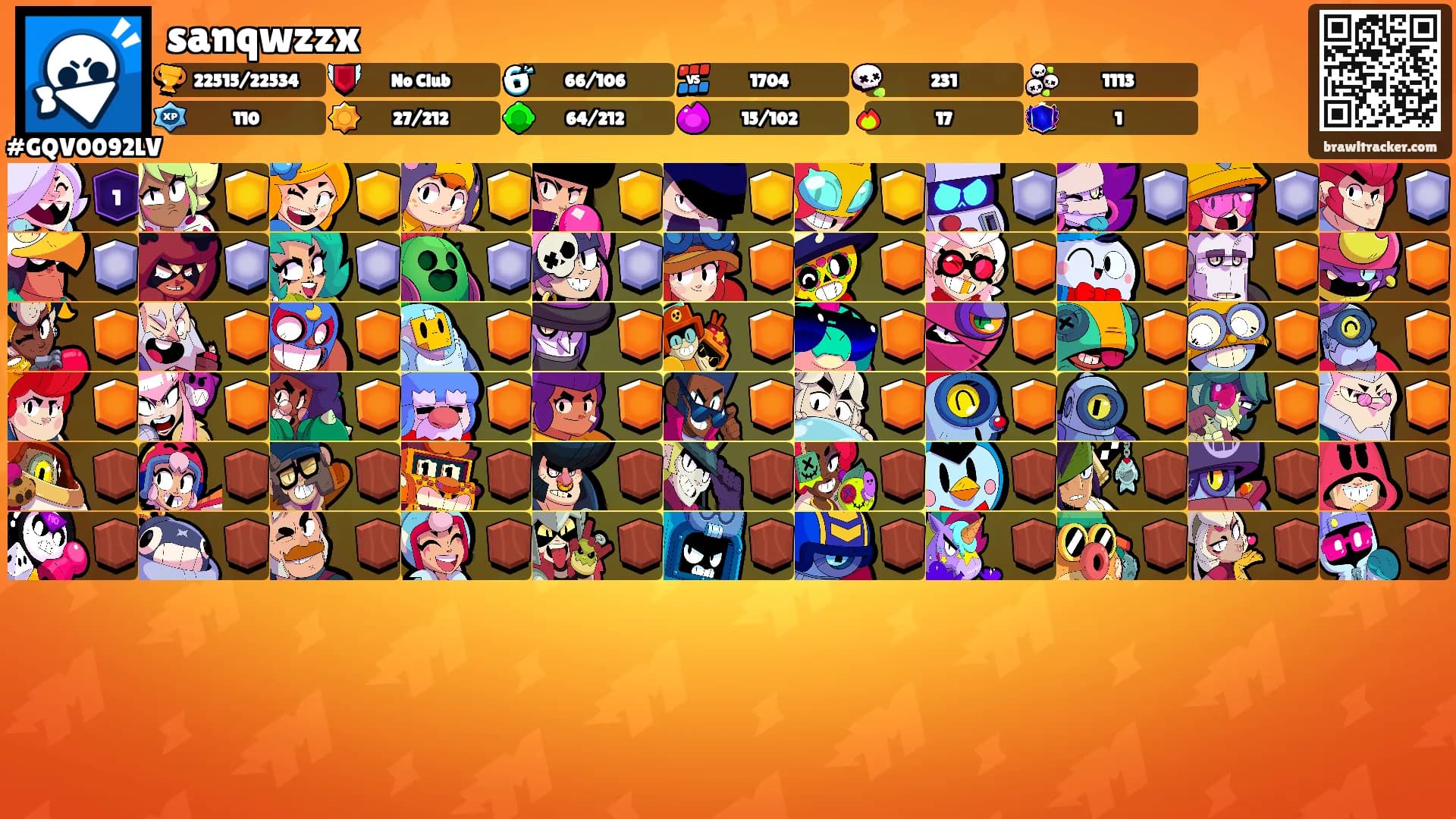 sanqwzzx's Ranks