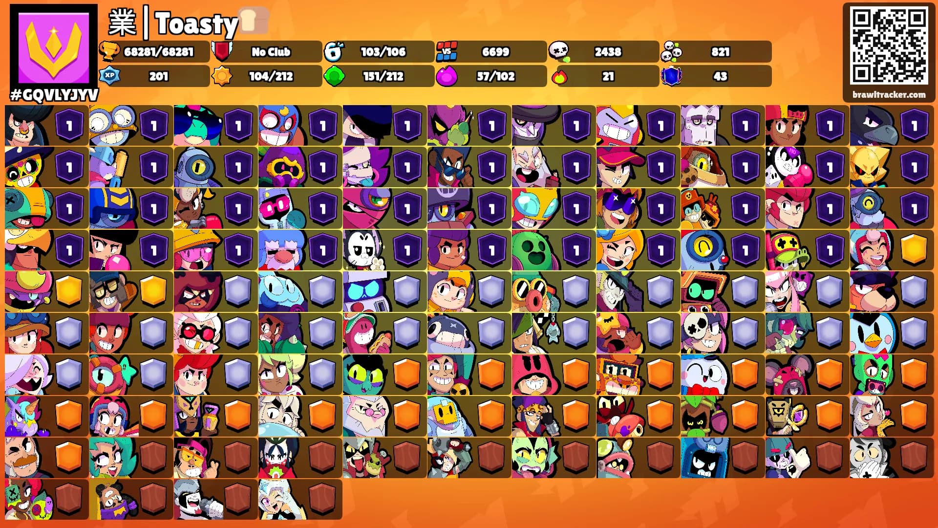 業|Toasty🍞's Ranks