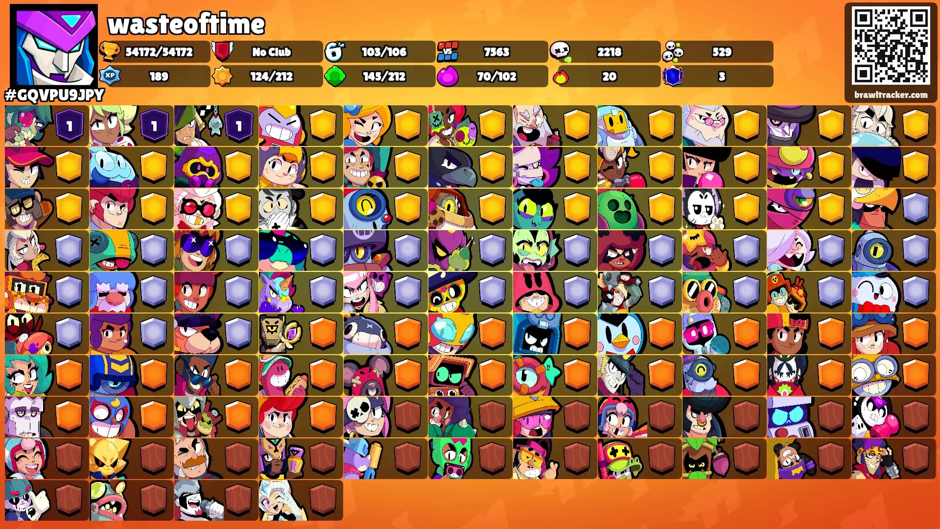wasteoftime's Ranks