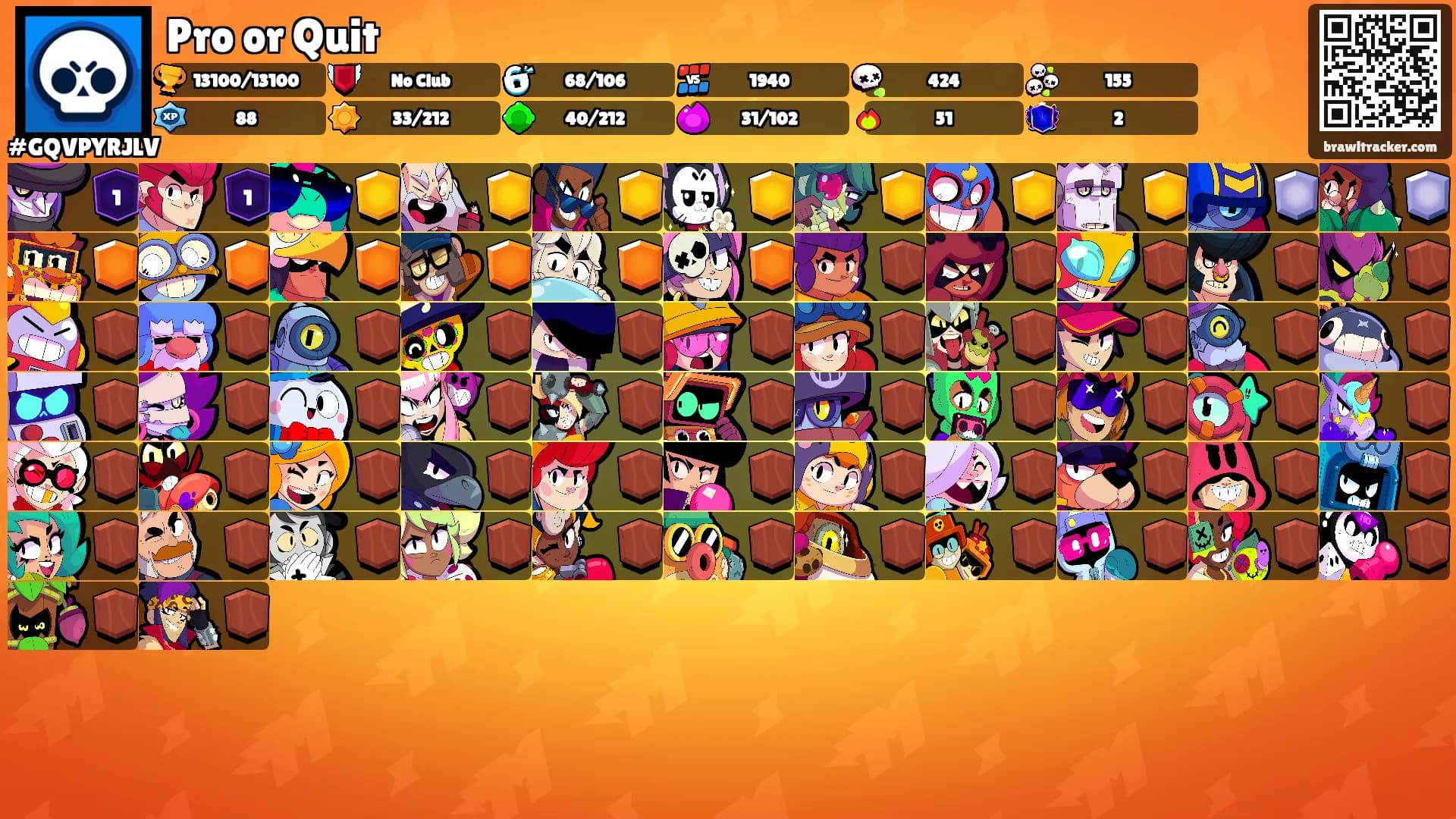 Pro or Quit's Ranks