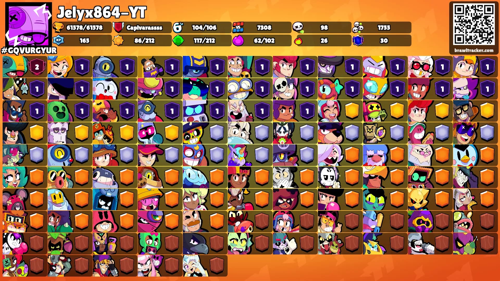 Jelyx864-YT's Ranks