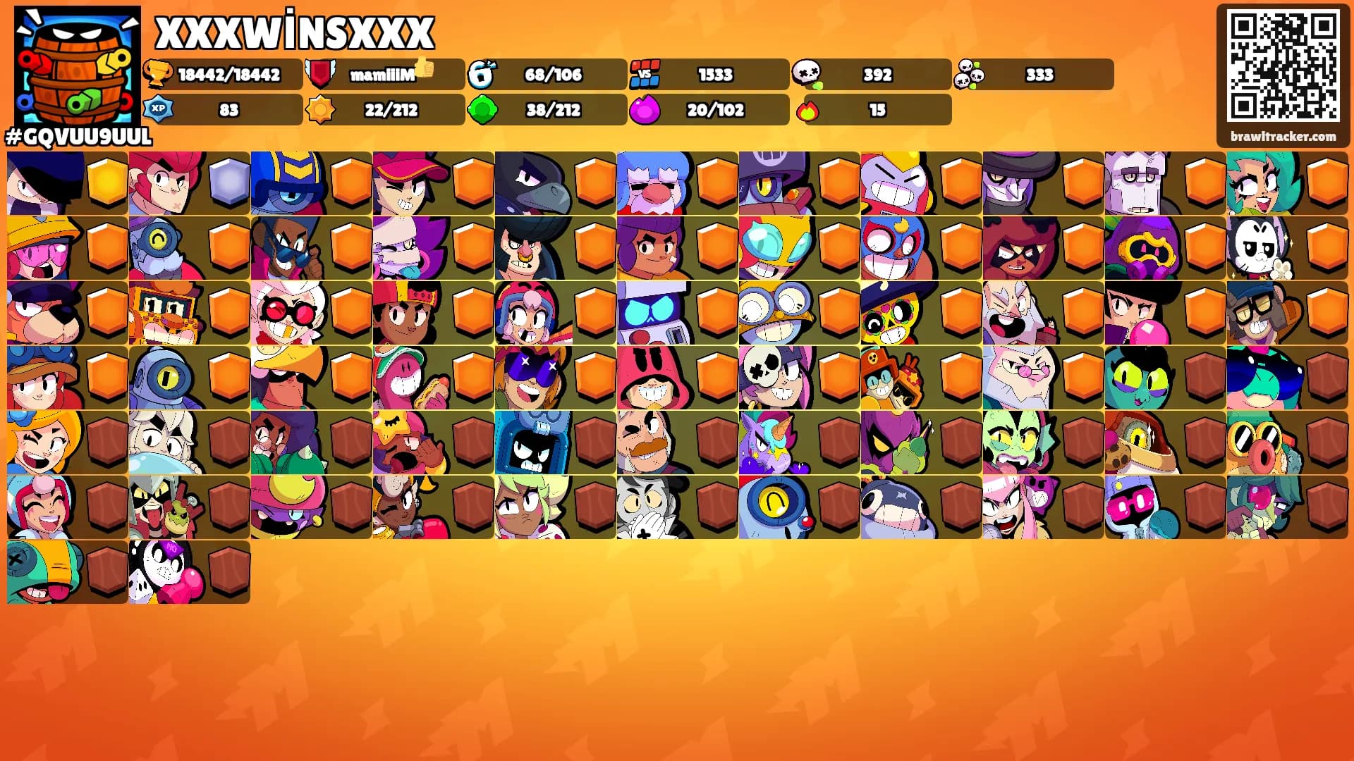XXXWİNSXXX's Ranks