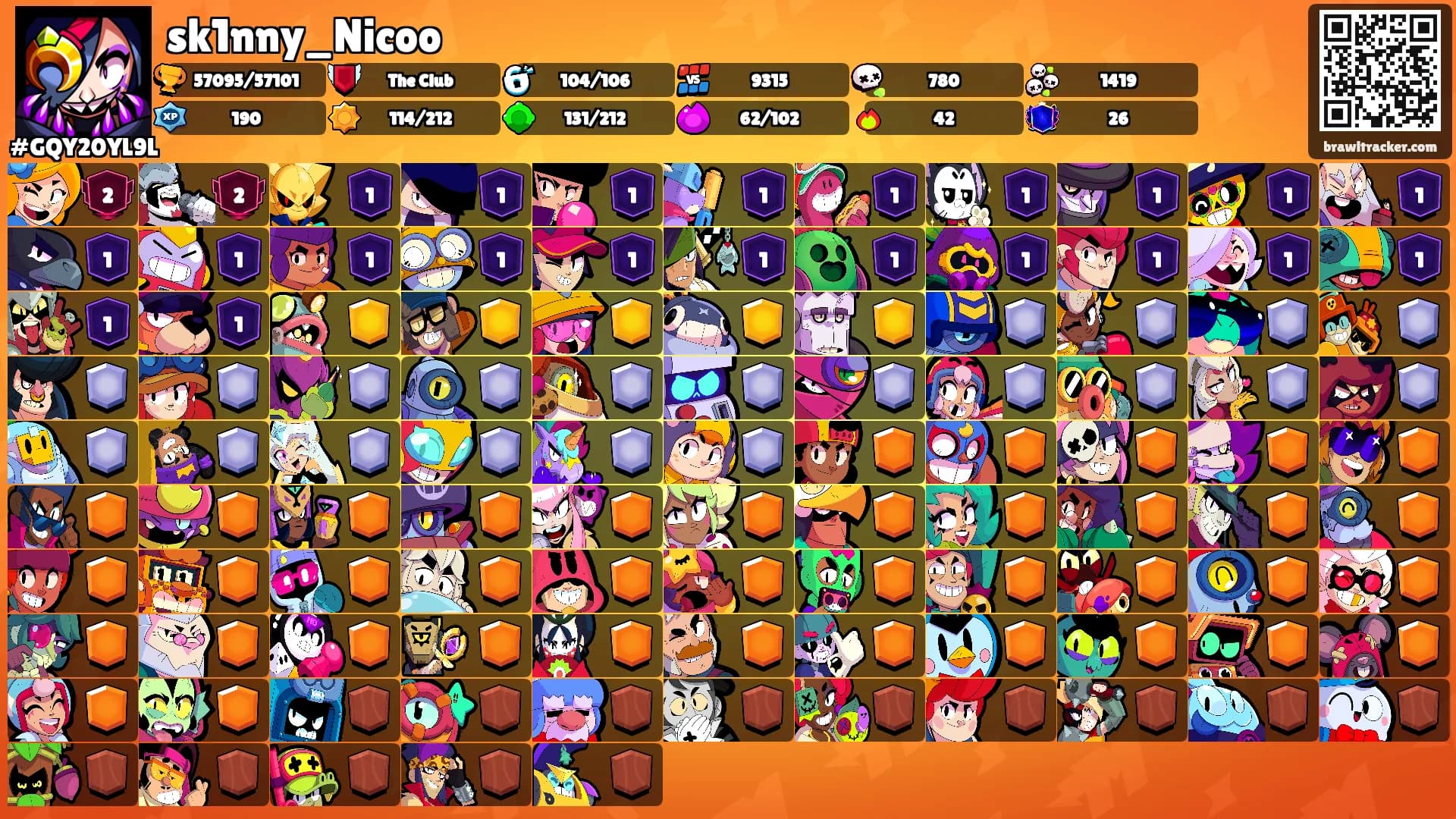 sk1nny_Nicoo's Ranks