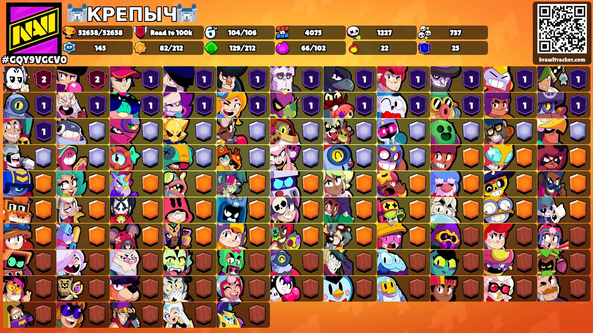 🏰КРЕПЫЧ🏰's Ranks