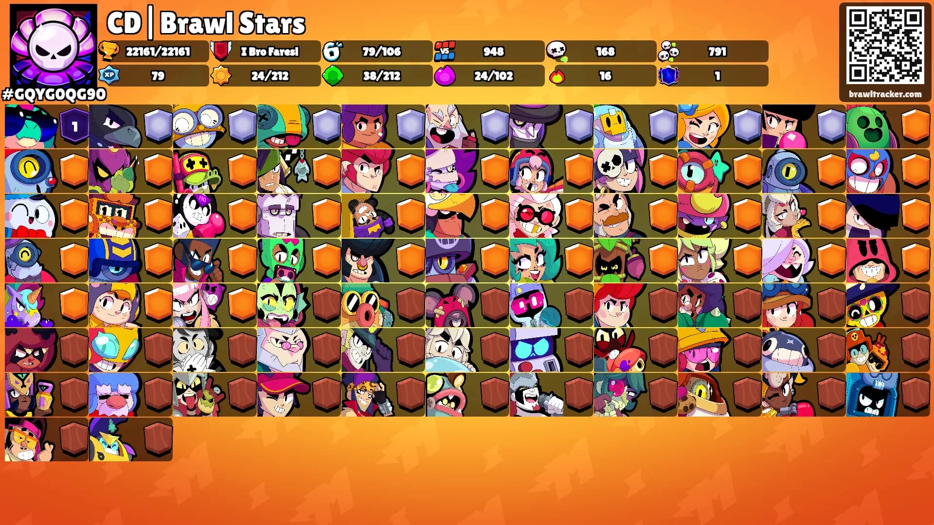 CD|Brawl Stars's Ranks